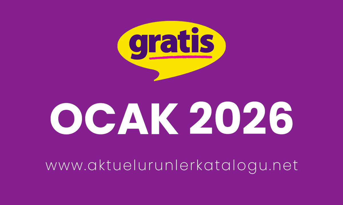 Gratis Ocak 2026 Kataloğu