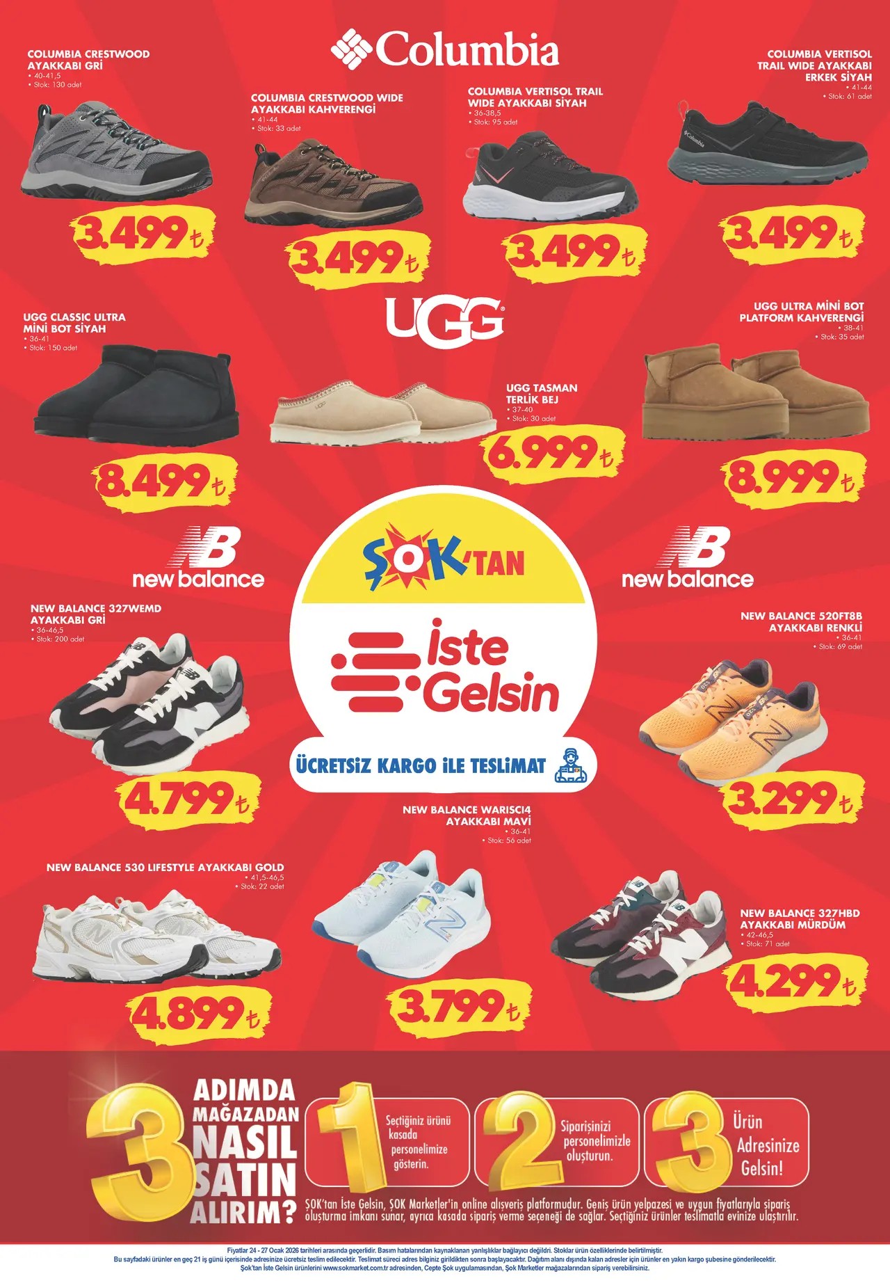 ŞOK 24 Ocak 2026 Aktüel Kataloğu