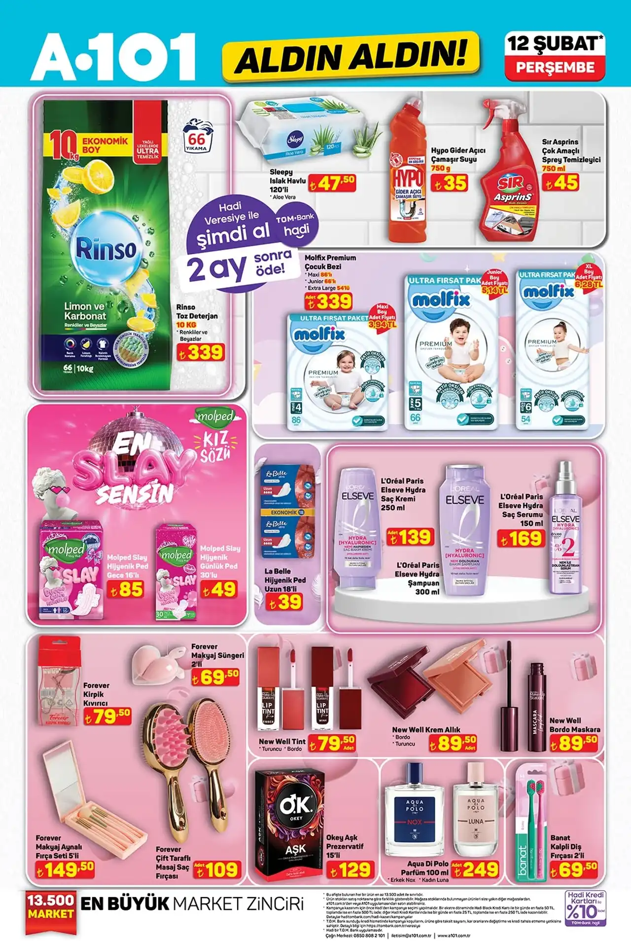 A101 12 Şubat 2026 Aktüel Ürünler Kataloğu