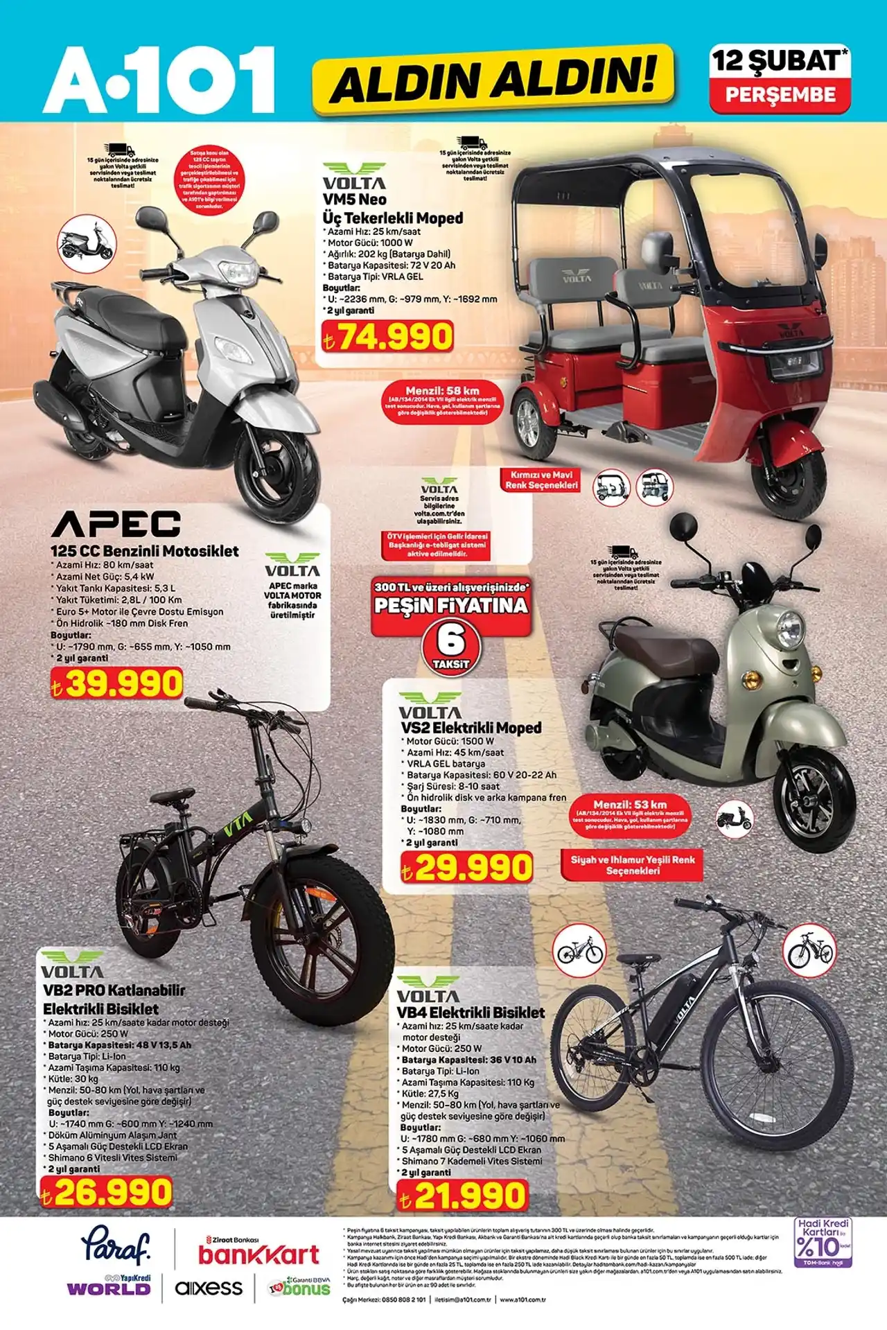 A101 12 Şubat 2026 Aktüel Ürünler Kataloğu