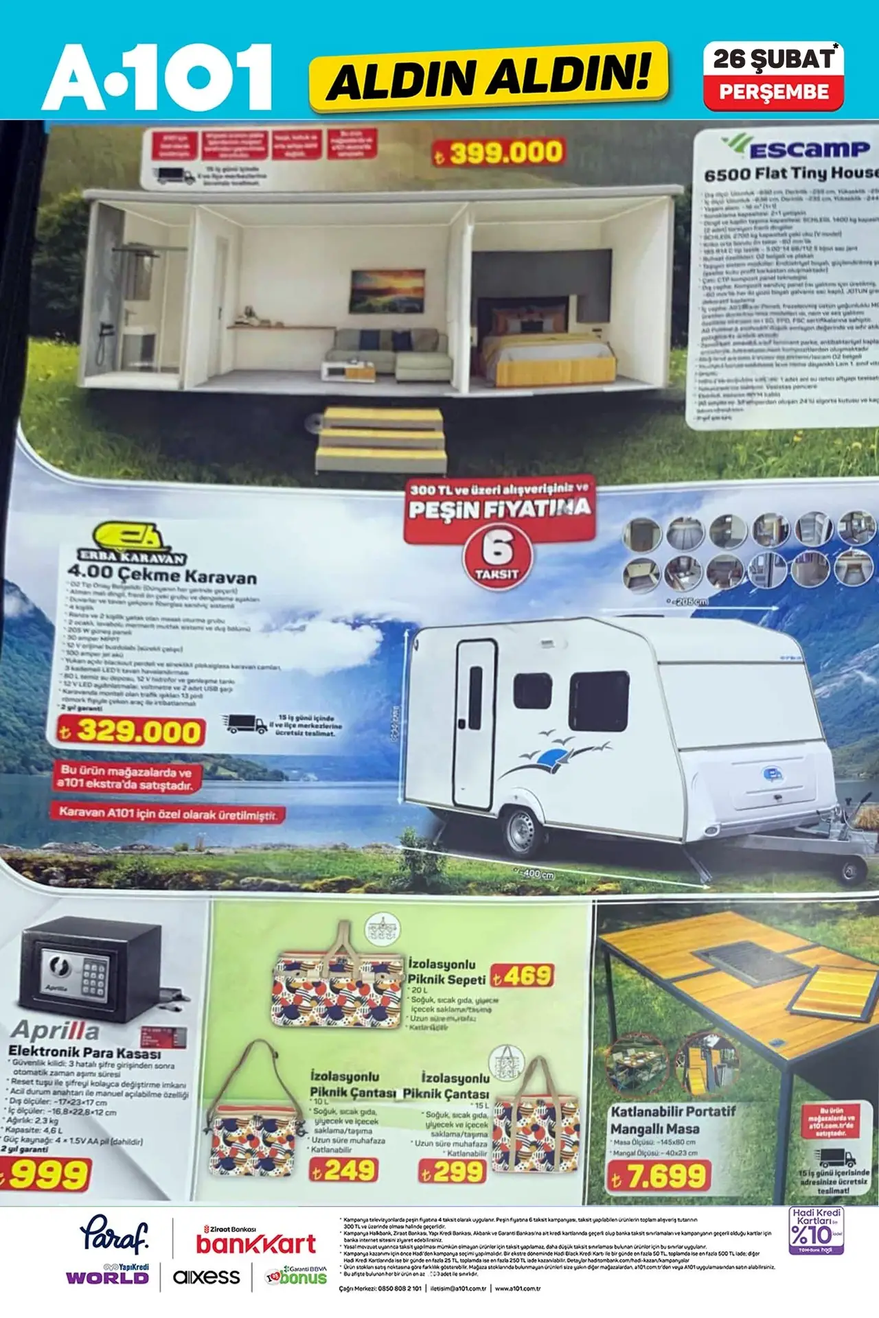 A101 26 Şubat 2026 Aktüel Ürünler Kataloğu