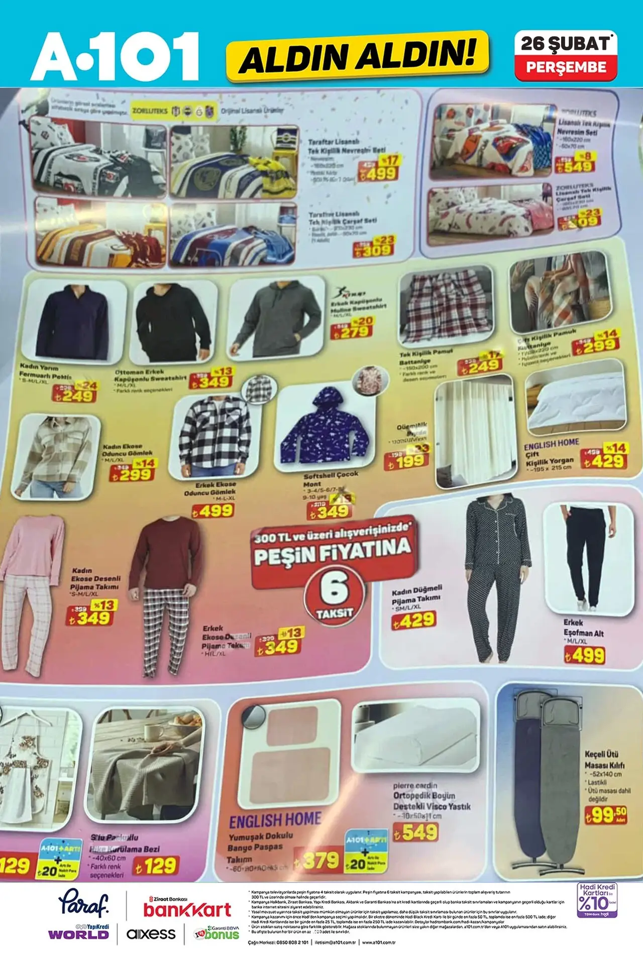 A101 26 Şubat 2026 Aktüel Ürünler Kataloğu