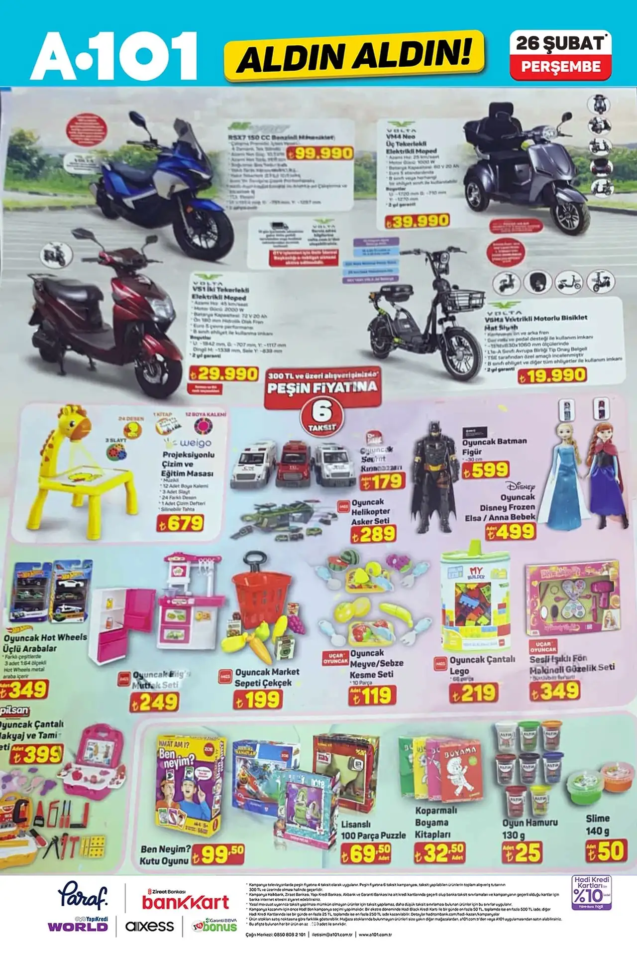 A101 26 Şubat 2026 Aktüel Ürünler Kataloğu