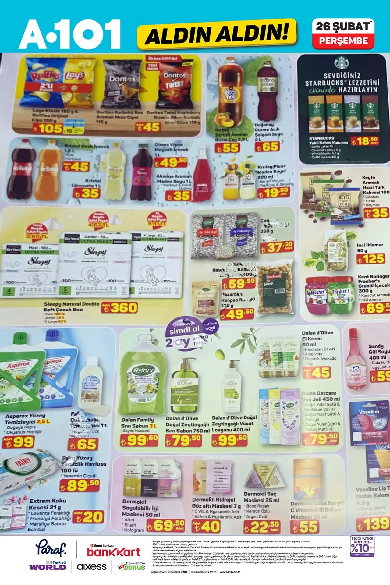 A101 26 Şubat 2026 Aktüel Ürünler Kataloğu