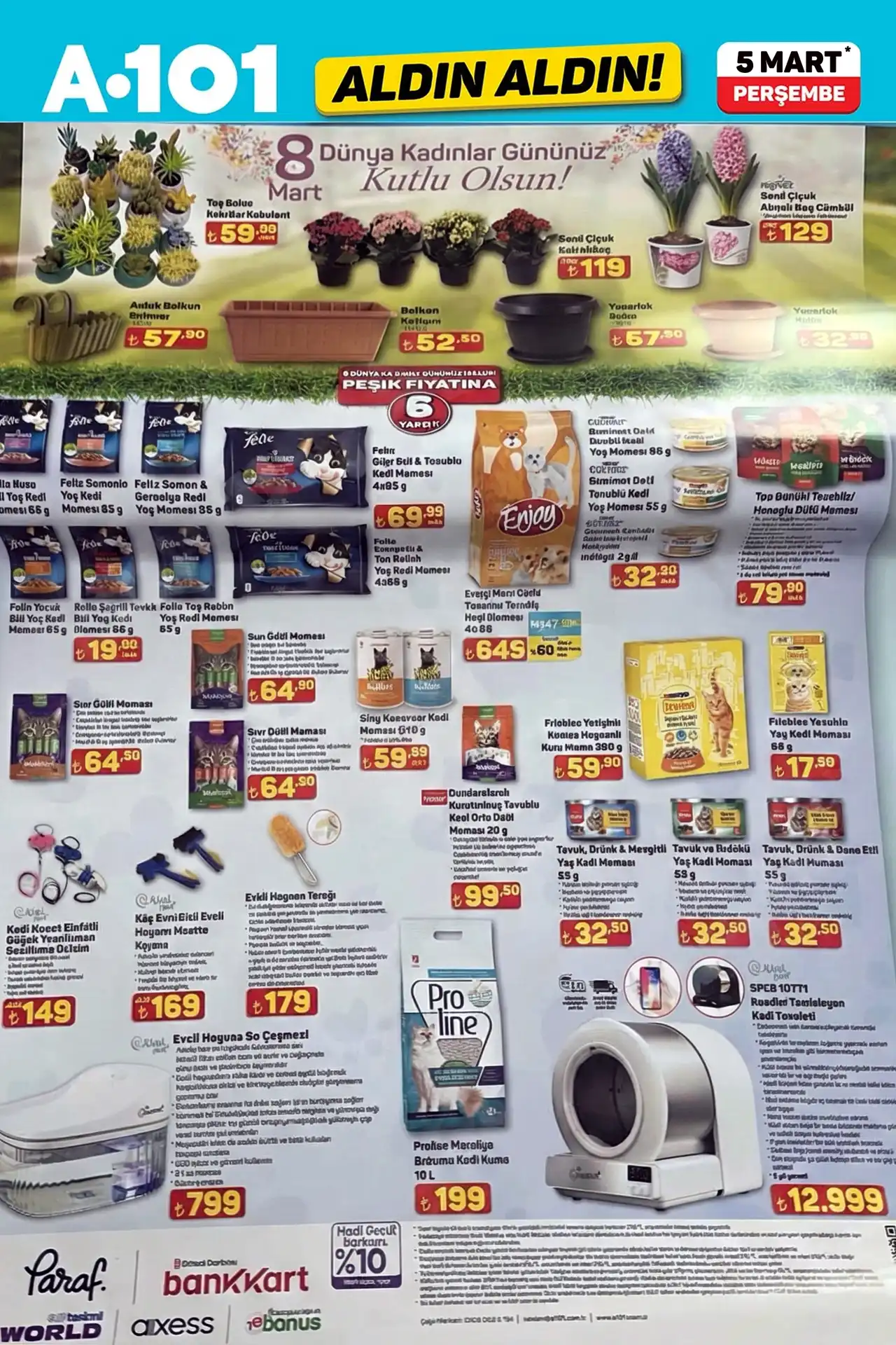 A101 5 Mart 2026 Aktüel Ürünler Kataloğu