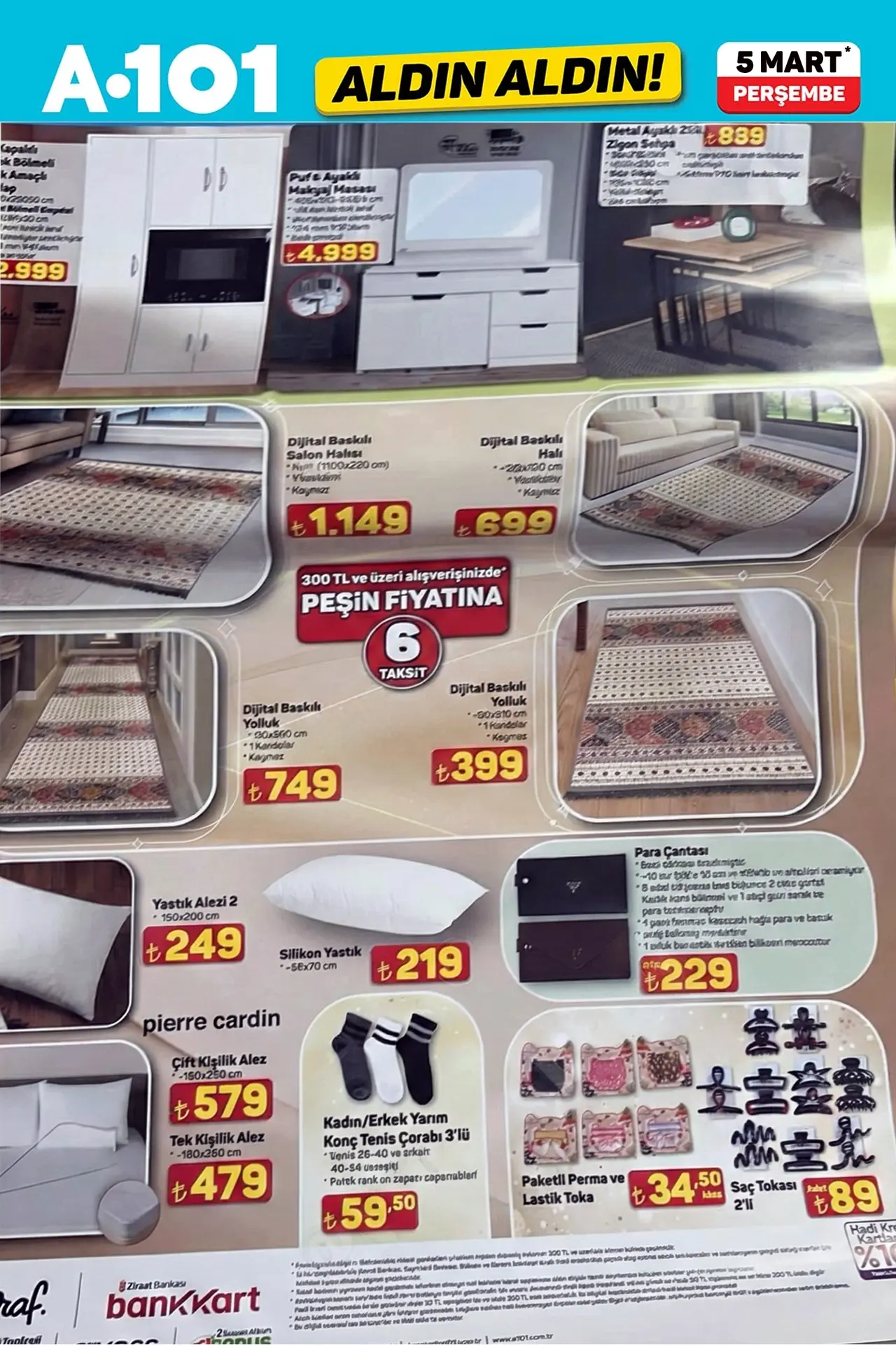 A101 5 Mart 2026 Aktüel Ürünler Kataloğu