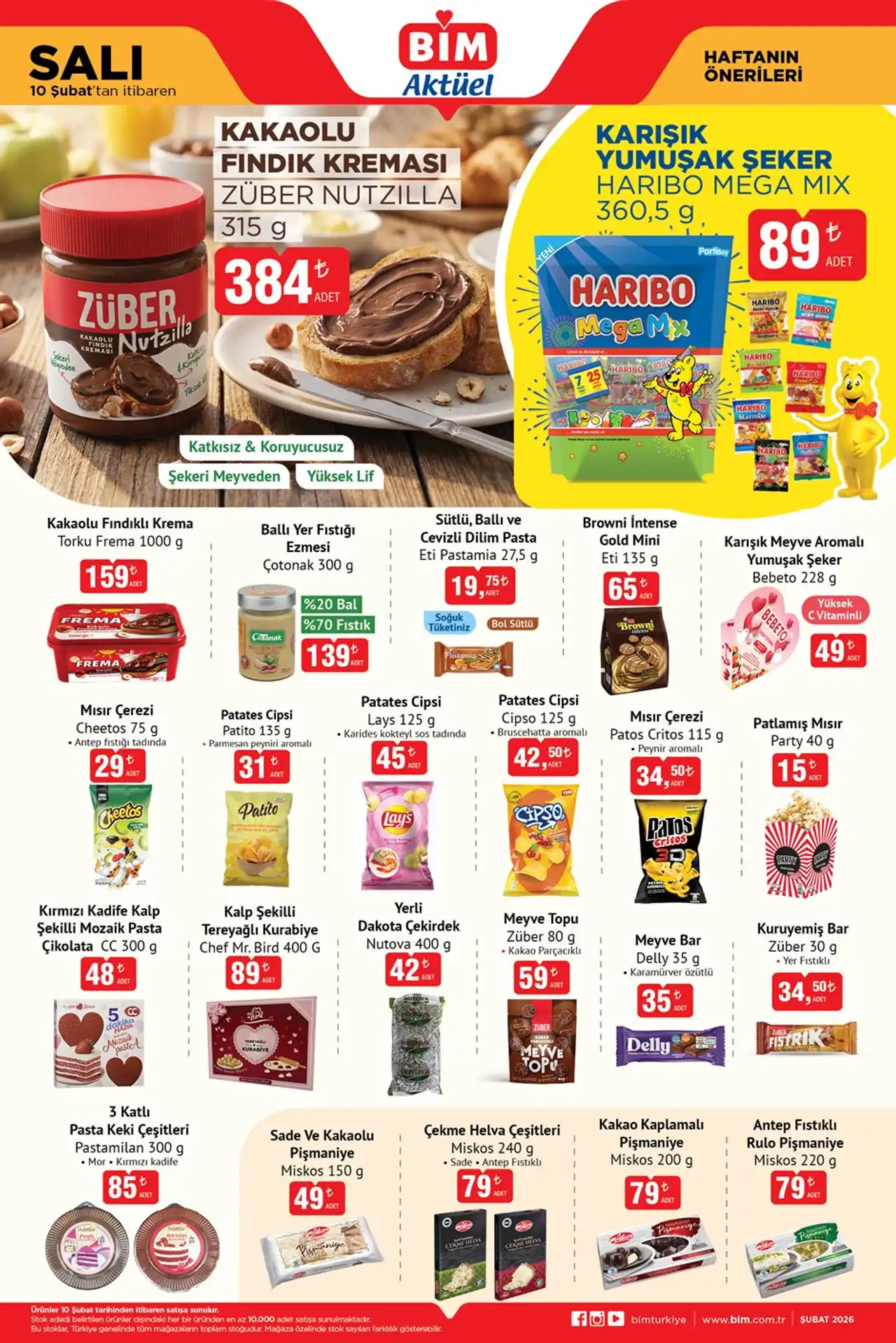 BİM 10 Şubat 2026 Aktüel Ürünler Kataloğu