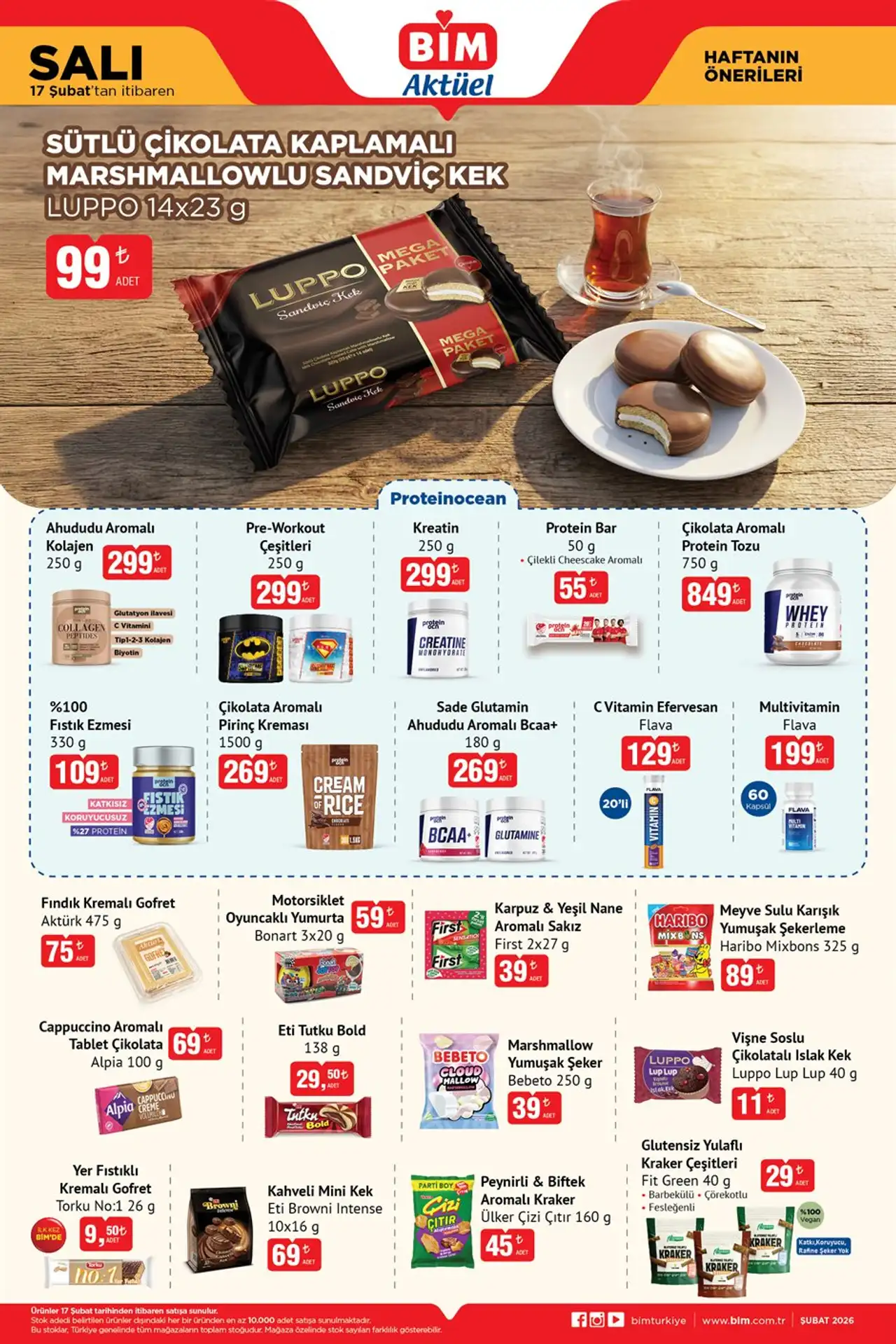 BİM 17 Şubat 2026 Aktüel Ürünler Kataloğu