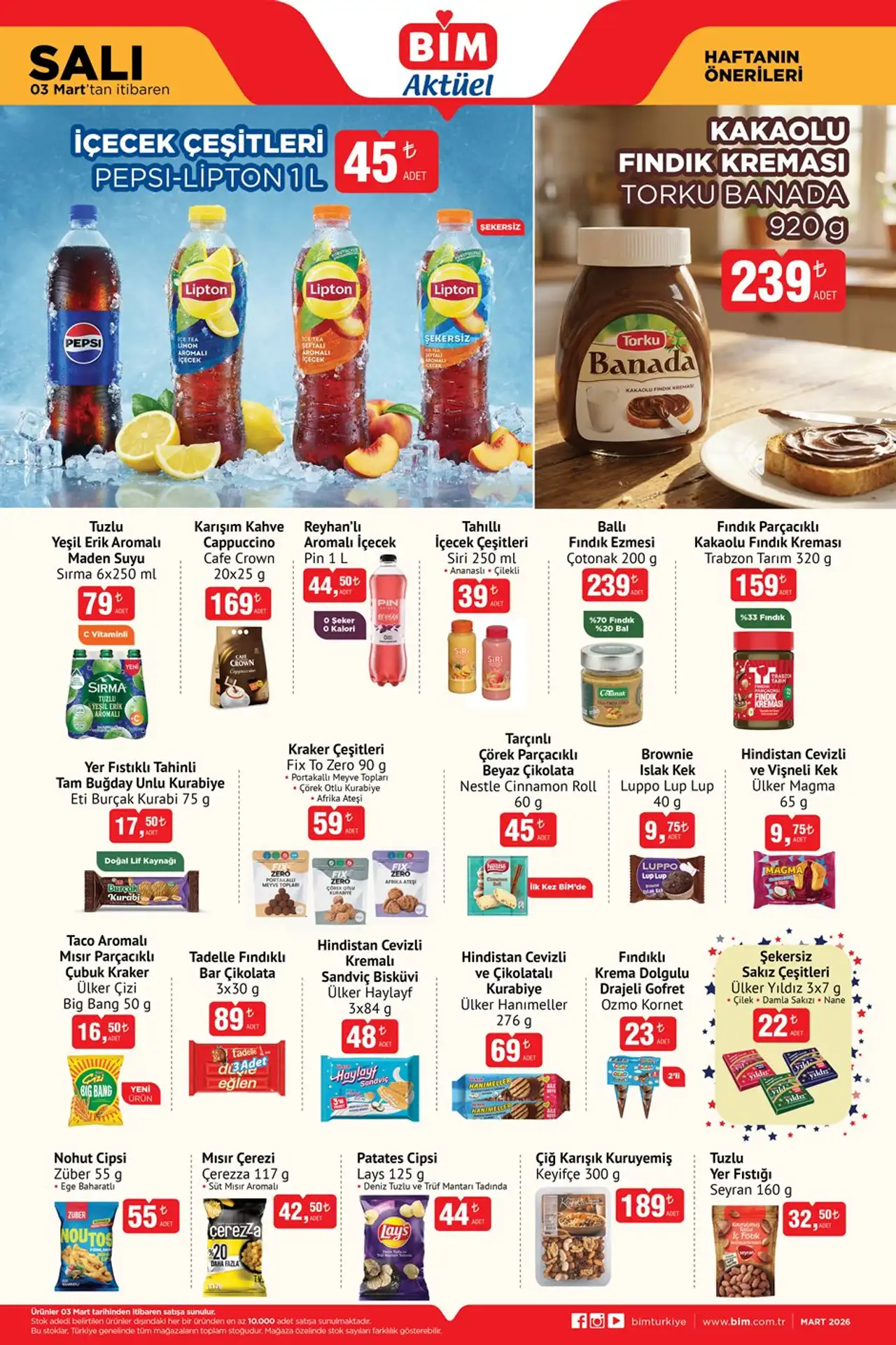 BİM 3 Mart 2026 Aktüel Ürünler Kataloğu BİM 3 Mart 2026 Aktüel Ürünler Kataloğu