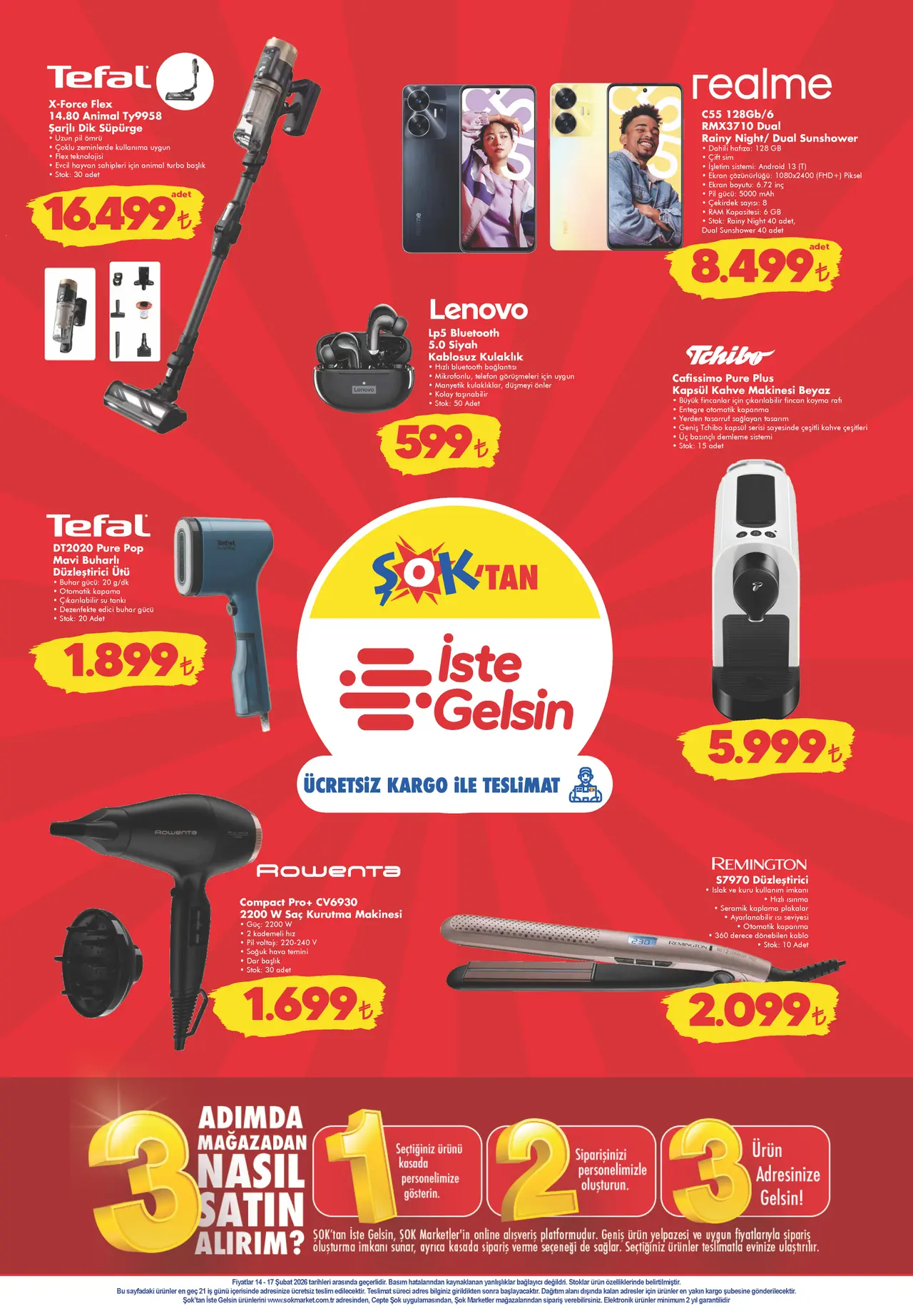ŞOK 14 Şubat 2026 Aktüel Ürünler Kataloğu