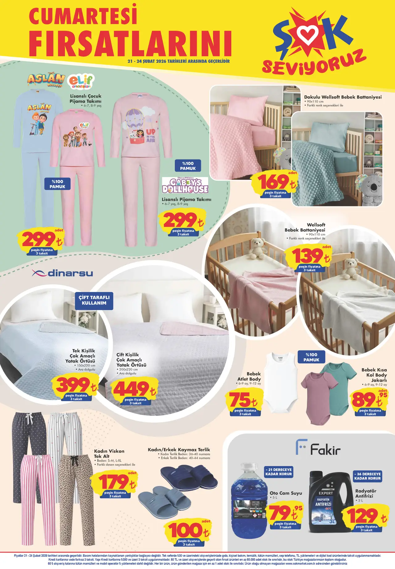 ŞOK 21 Şubat 2026 Aktüel Ürünler Kataloğu