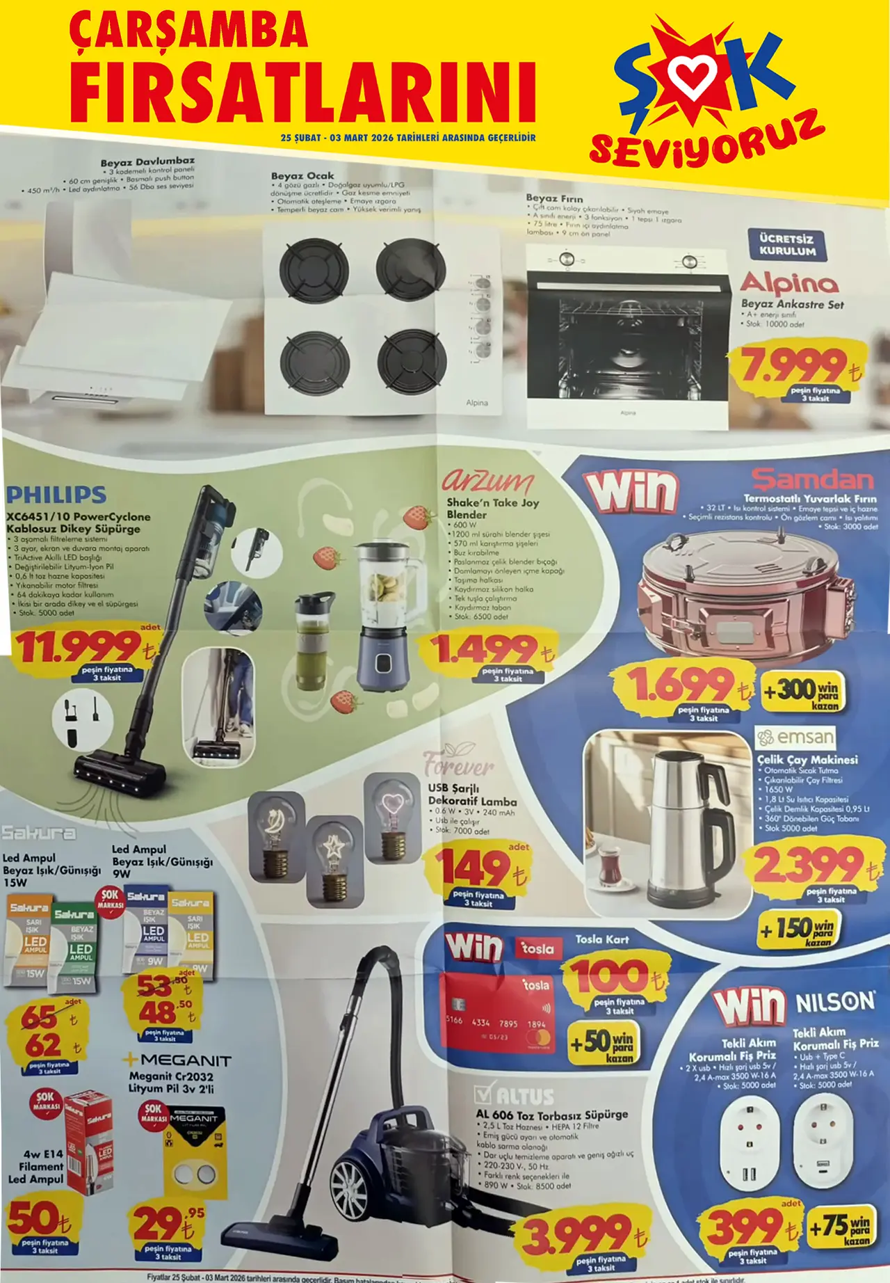 ŞOK 25 Şubat 2026 Aktüel Ürünler Kataloğu ŞOK 25 Şubat 2026 Aktüel Ürünler Kataloğu