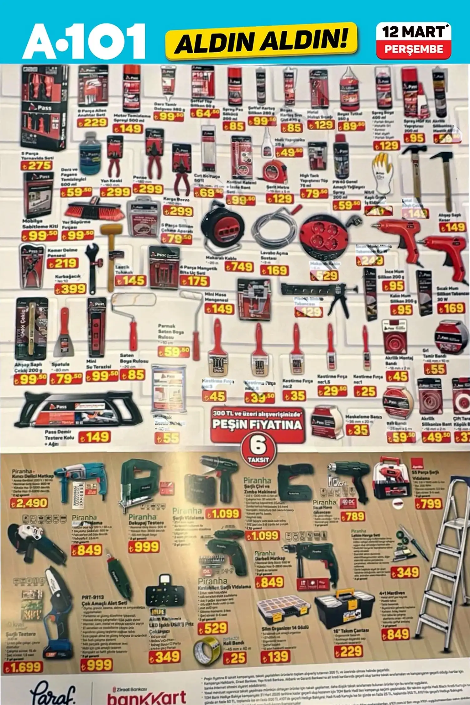 A101 12 Mart 2026 Aktüel Ürünler Kataloğu
