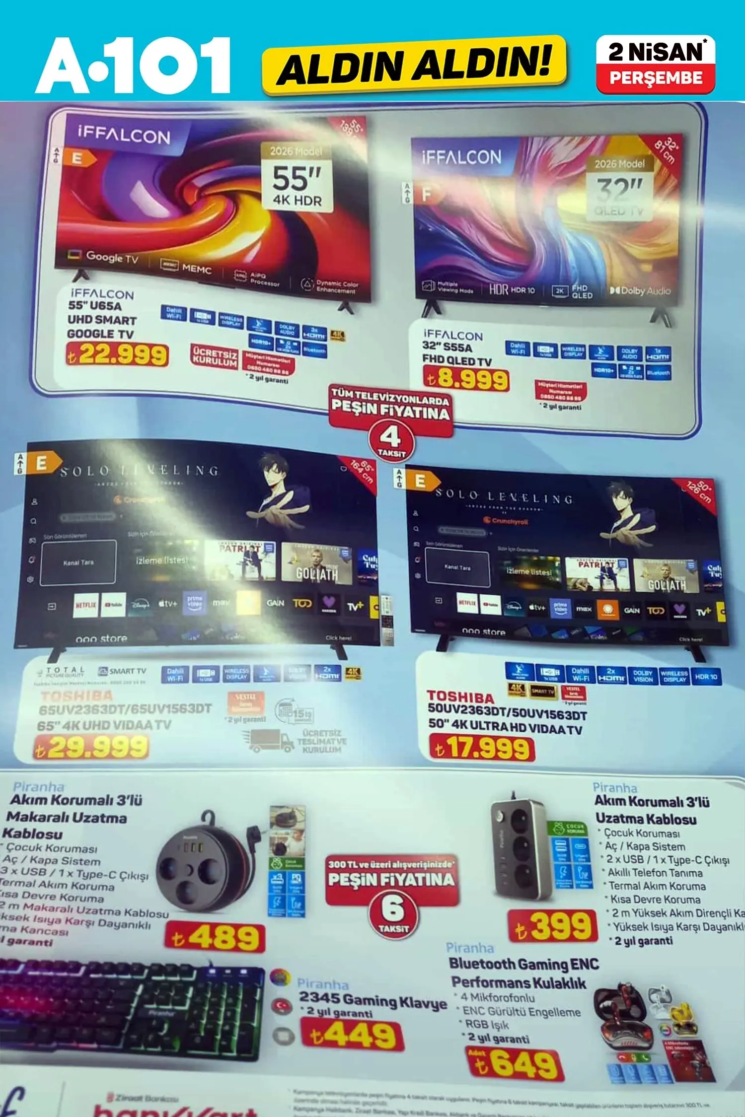 A101 2 Nisan 2026 Aktüel Ürünler Kataloğu A101 aktüel 2 Nisan 2026 katalog gorseli 2
