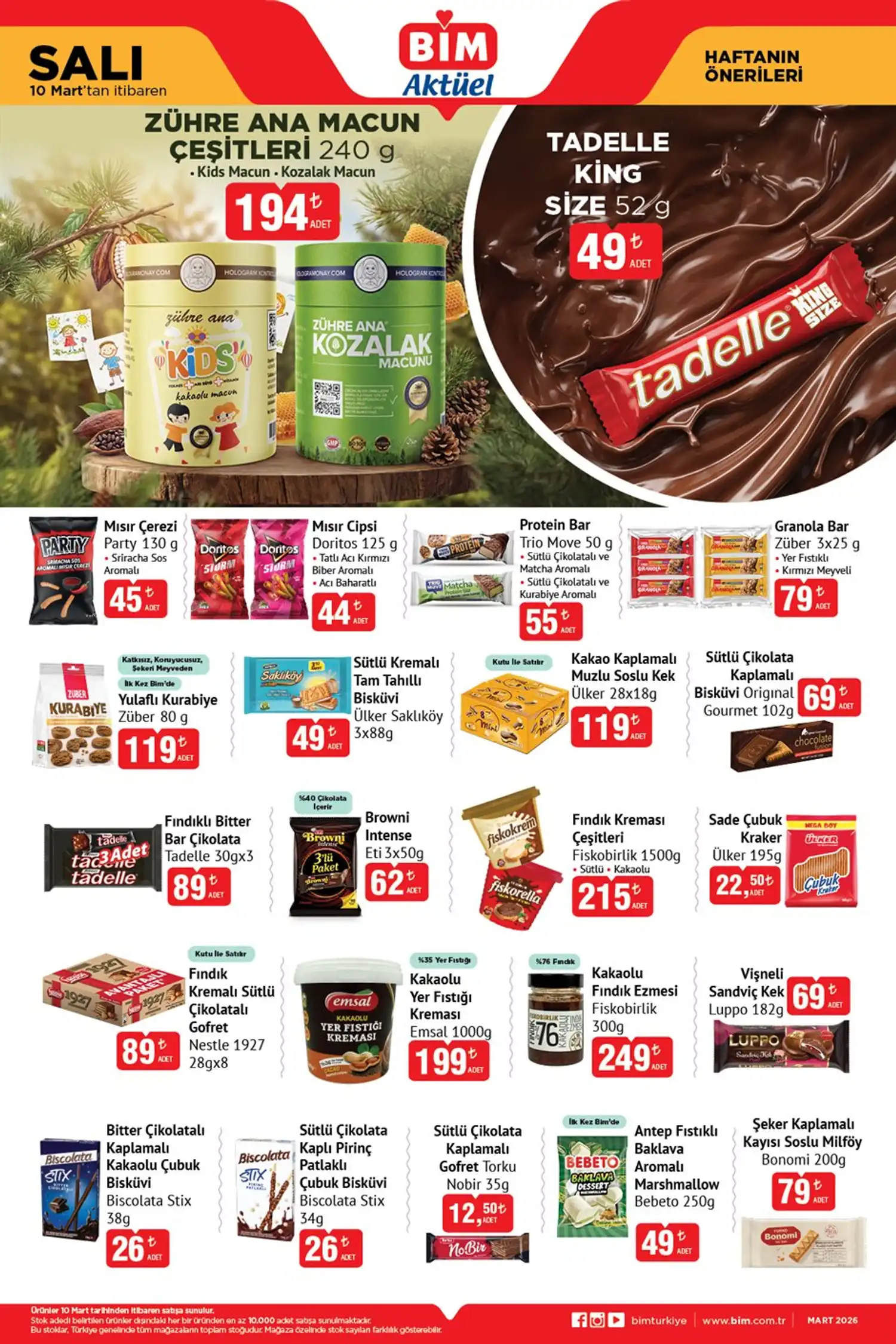 BİM 10 Mart 2026 Aktüel Ürünler Kataloğu BİM 10 Mart 2026 Aktüel Ürünler Kataloğu