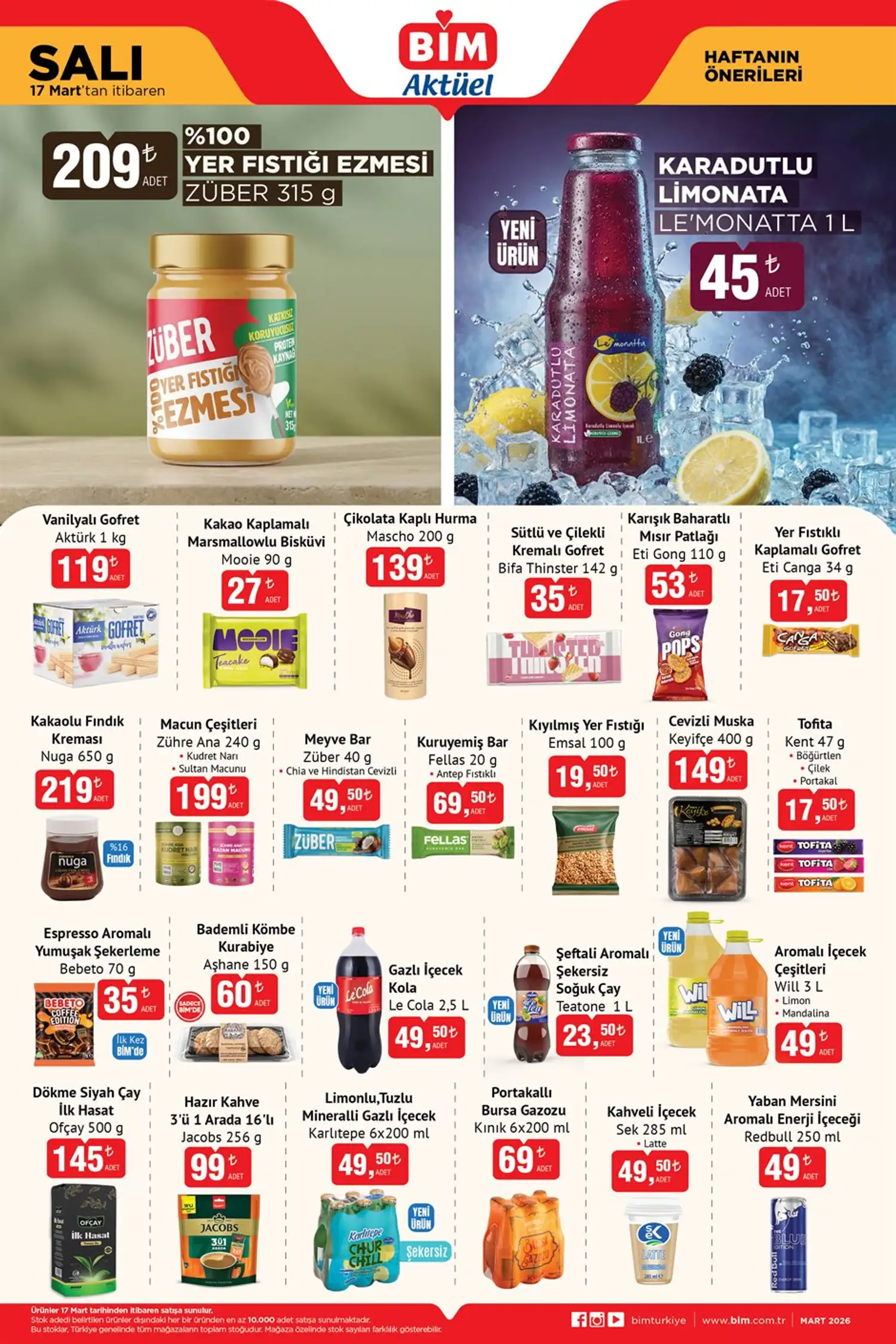 Bi̇m aktüel 17 Mart 2026 katalog gorseli 1
