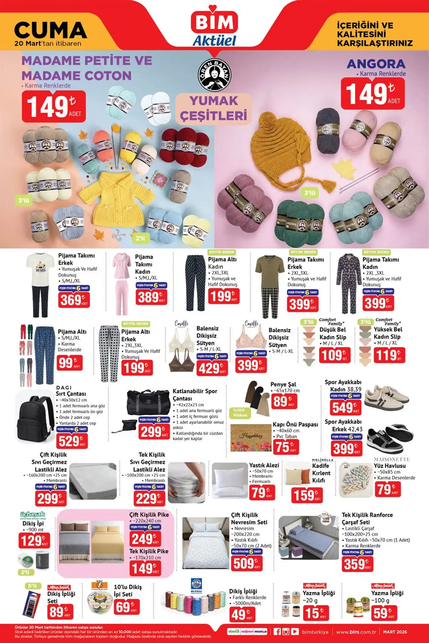 Bi̇m aktüel 20 Mart 2026 katalog gorseli 5