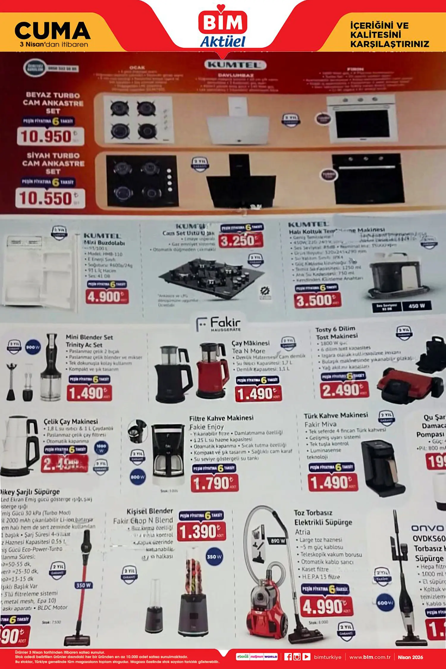 BİM 3 Nisan 2026 Aktüel Ürünler Kataloğu Bi̇m aktüel 3 Nisan 2026 katalog gorseli 3