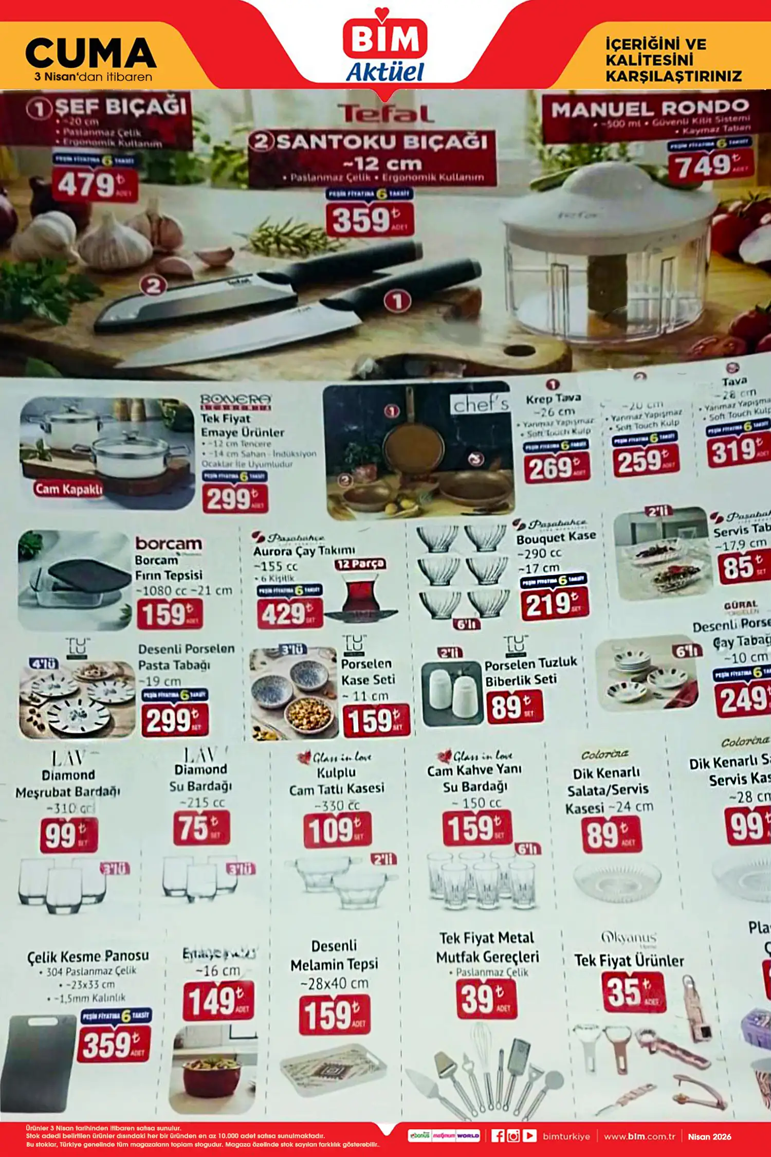 BİM 3 Nisan 2026 Aktüel Ürünler Kataloğu Bi̇m aktüel 3 Nisan 2026 katalog gorseli 4