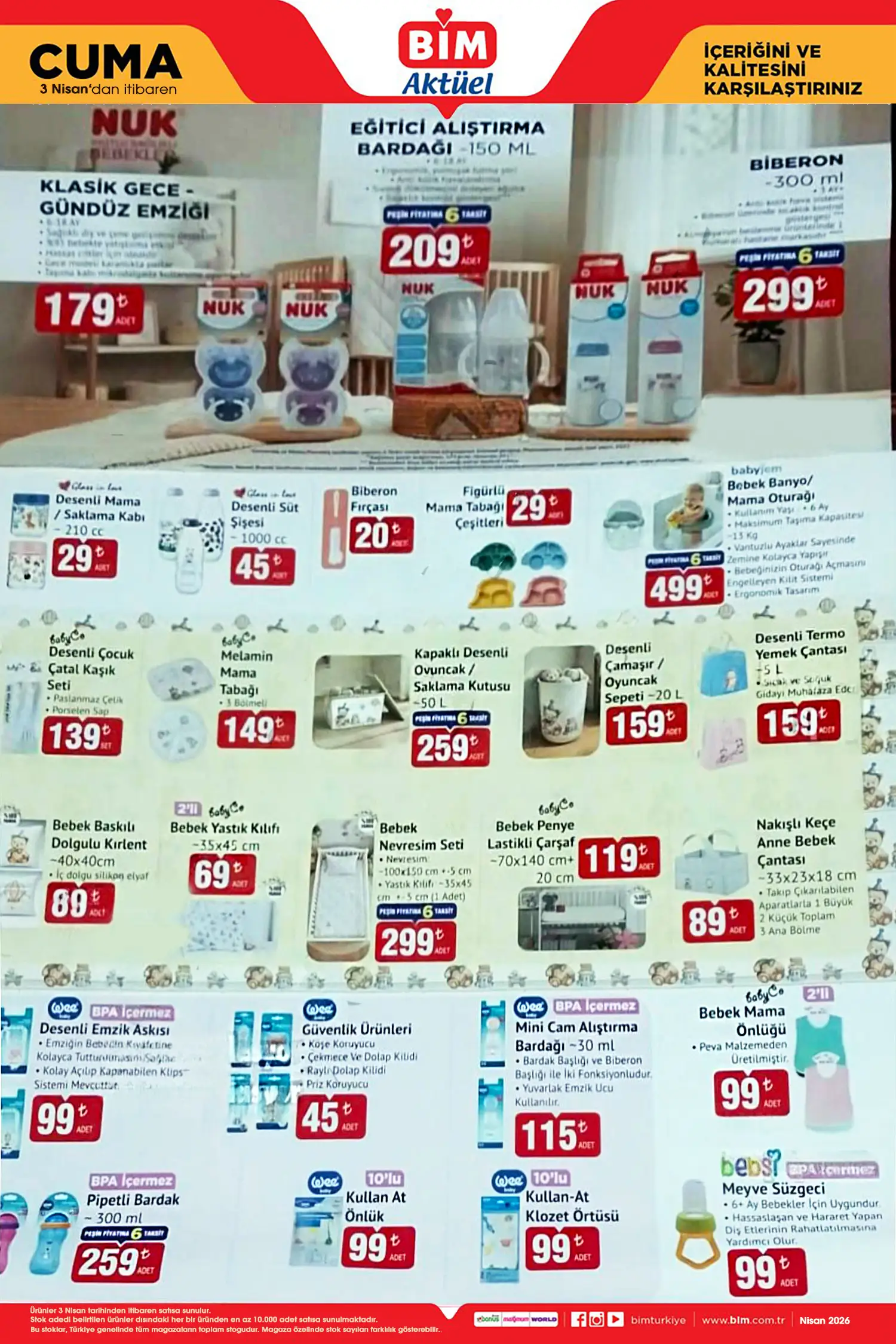 BİM 3 Nisan 2026 Aktüel Ürünler Kataloğu Bi̇m aktüel 3 Nisan 2026 katalog gorseli 5