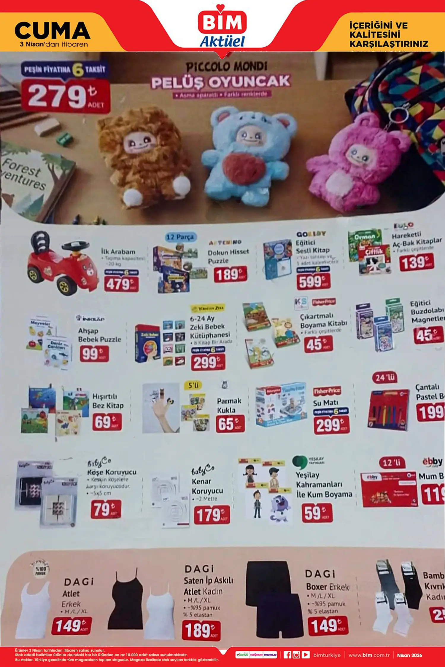 BİM 3 Nisan 2026 Aktüel Ürünler Kataloğu Bi̇m aktüel 3 Nisan 2026 katalog gorseli 7