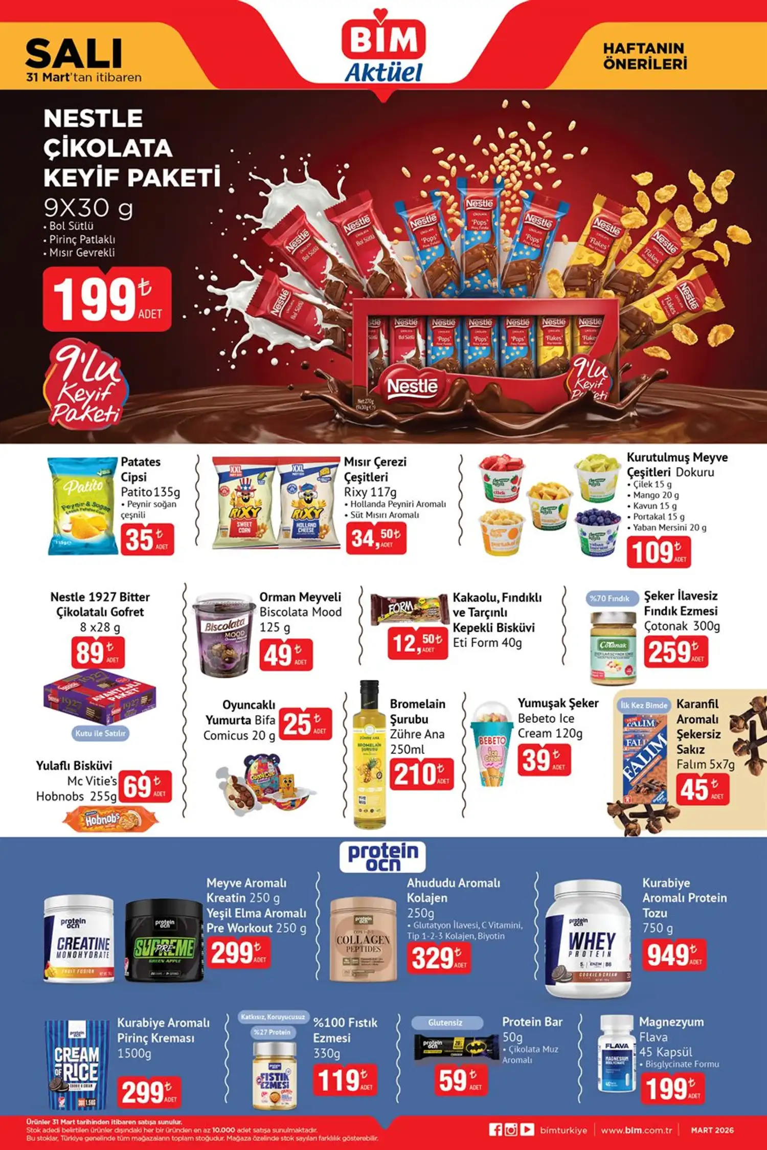 Bi̇m aktüel 31 Mart 2026 katalog gorseli 1