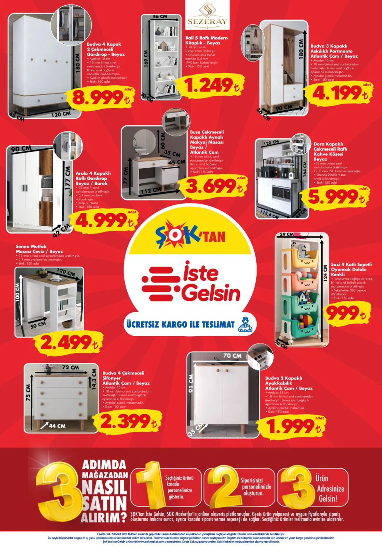 ŞOK 4 Mart 2026 Aktüel Ürünler Kataloğu