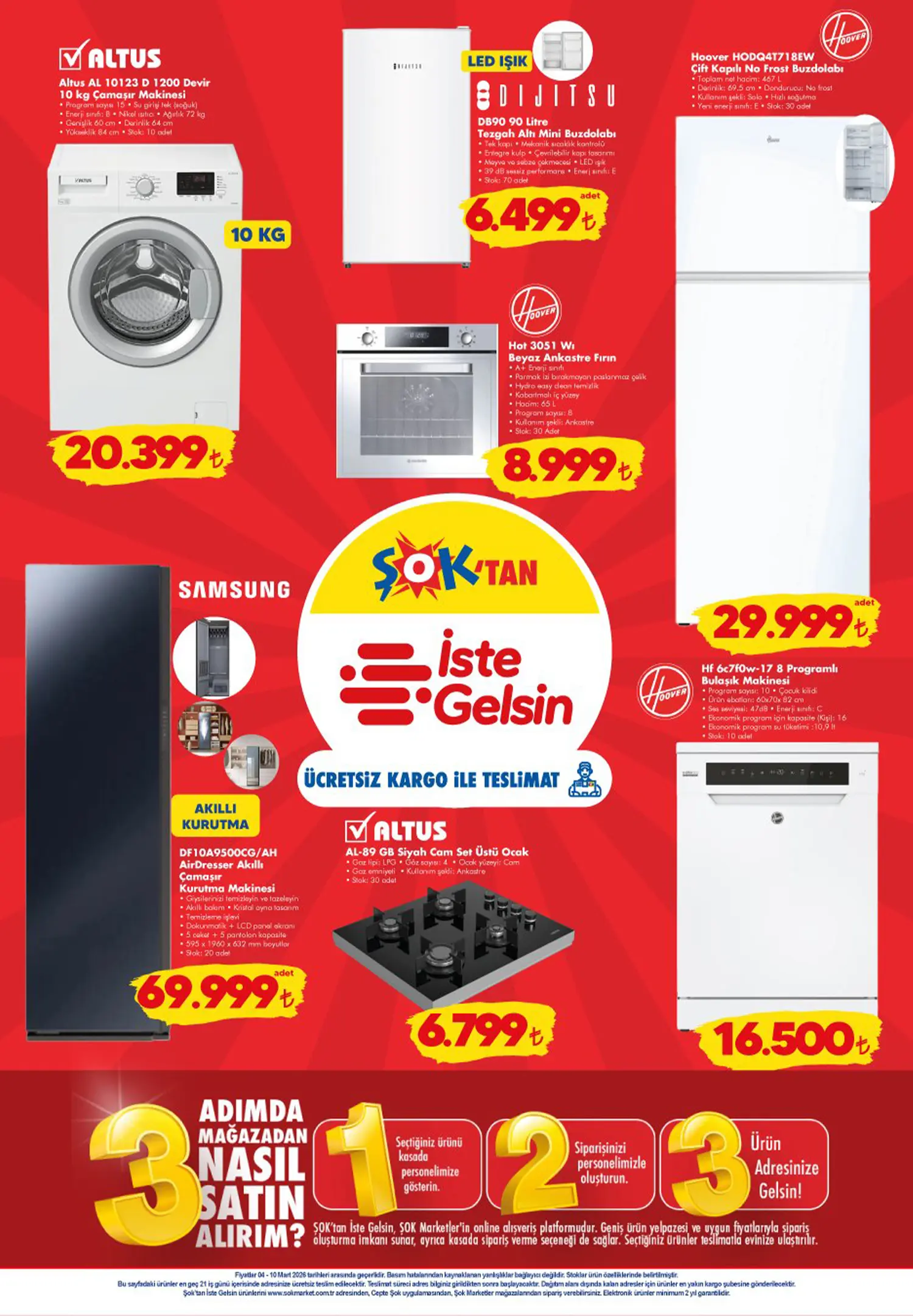 ŞOK 4 Mart 2026 Aktüel Ürünler Kataloğu