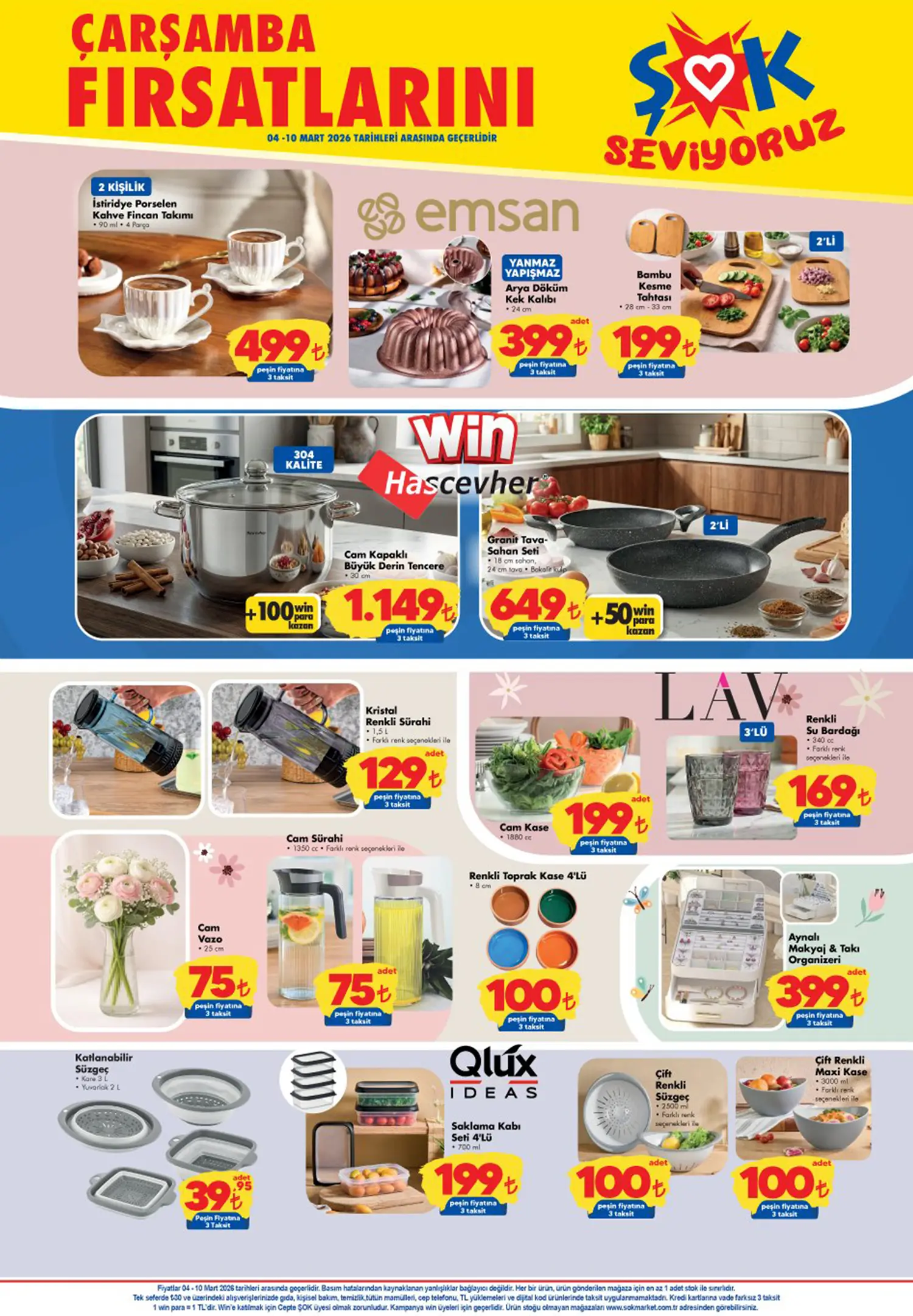 ŞOK 4 Mart 2026 Aktüel Ürünler Kataloğu