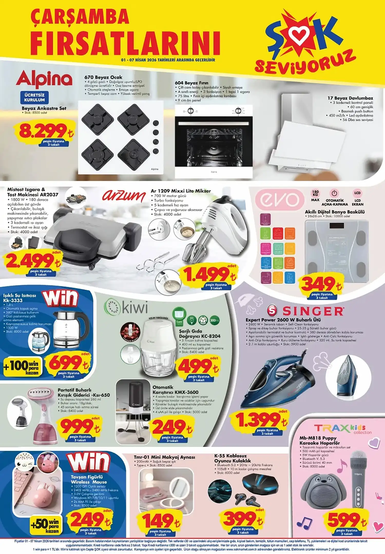 ŞOK 1 Nisan 2026 Aktüel Ürünler Kataloğu ŞOK aktüel 1 Nisan 2026 katalog gorseli 2