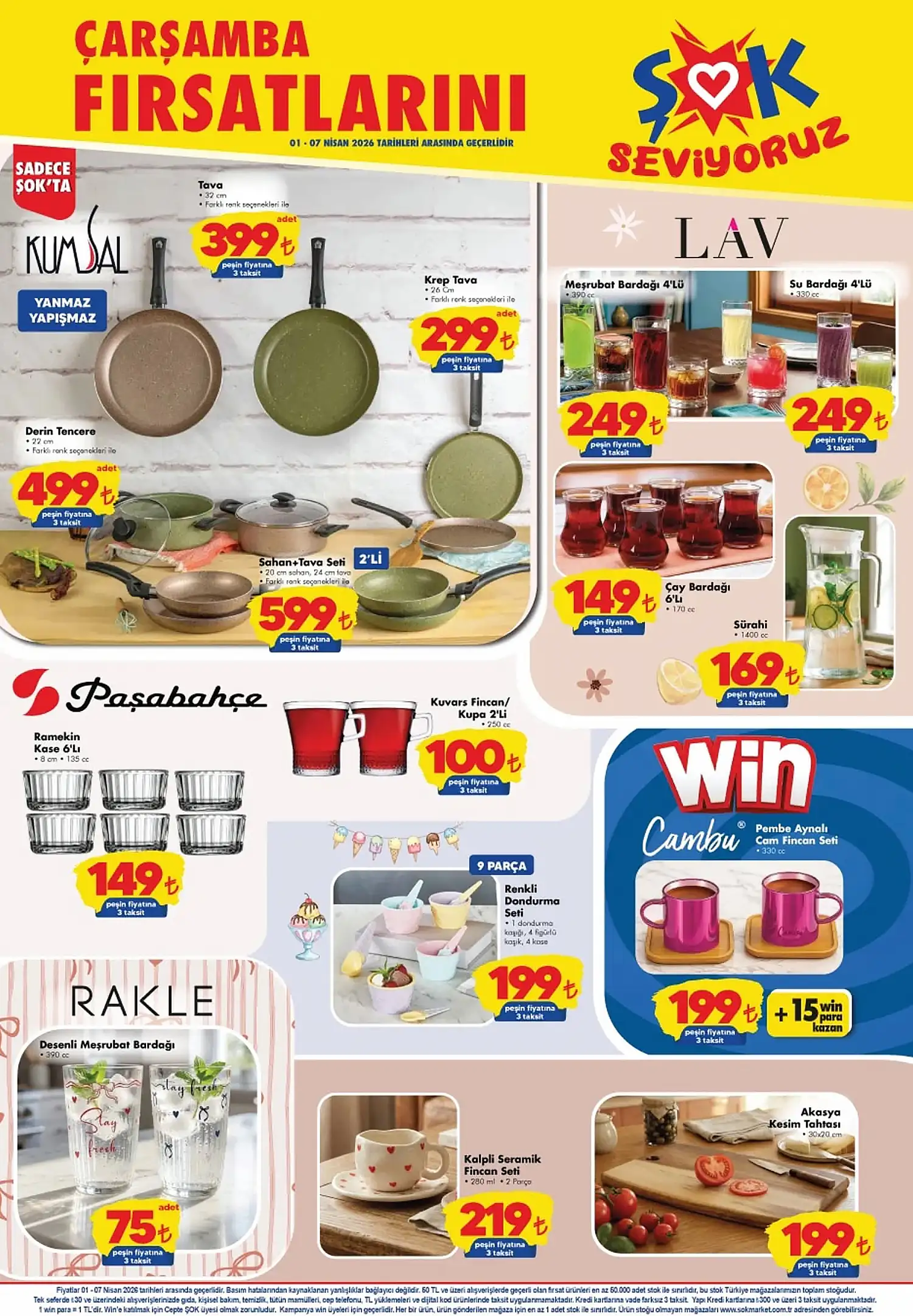ŞOK 1 Nisan 2026 Aktüel Ürünler Kataloğu ŞOK aktüel 1 Nisan 2026 katalog gorseli 3
