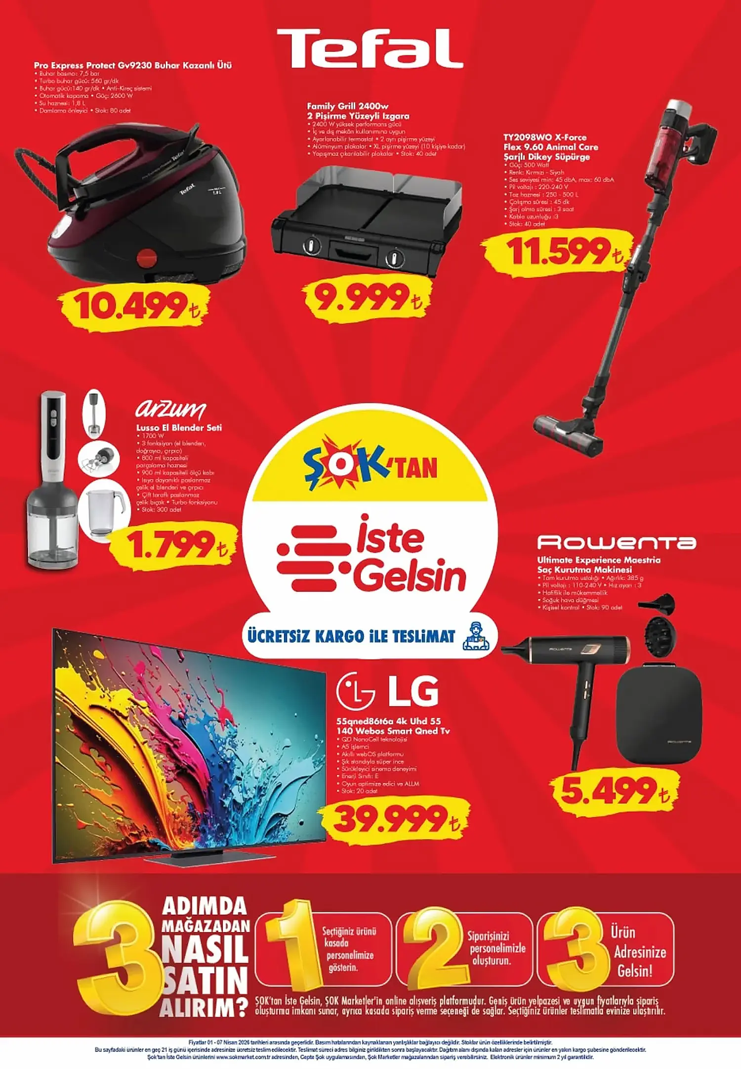 ŞOK 1 Nisan 2026 Aktüel Ürünler Kataloğu ŞOK aktüel 1 Nisan 2026 katalog gorseli 9