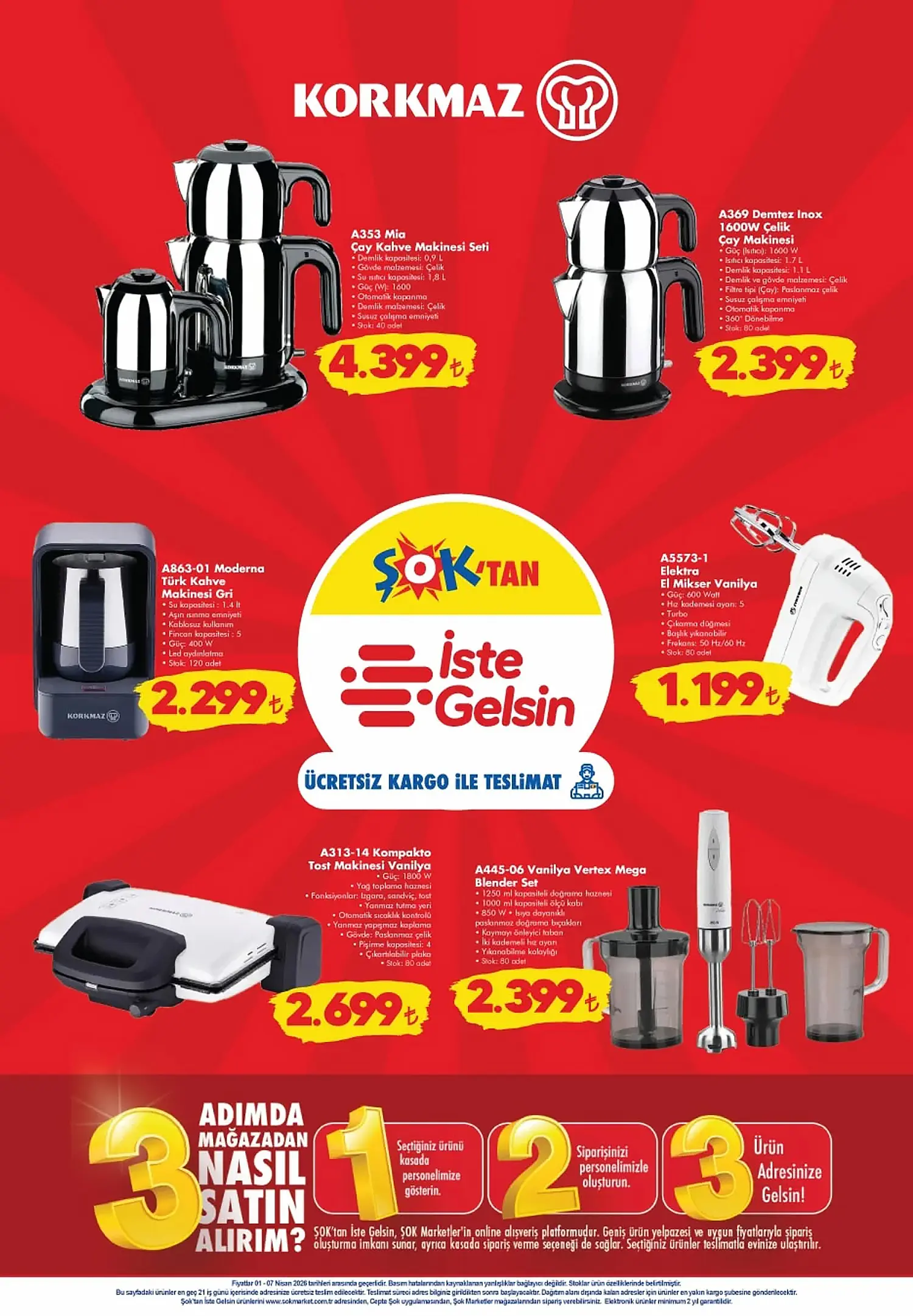 ŞOK 1 Nisan 2026 Aktüel Ürünler Kataloğu ŞOK aktüel 1 Nisan 2026 katalog gorseli 10