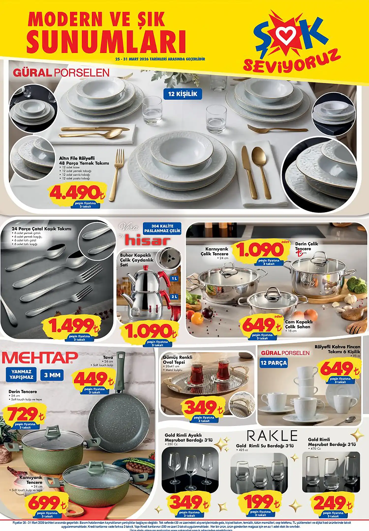 ŞOK aktüel 25 Mart 2026 katalog gorseli 1