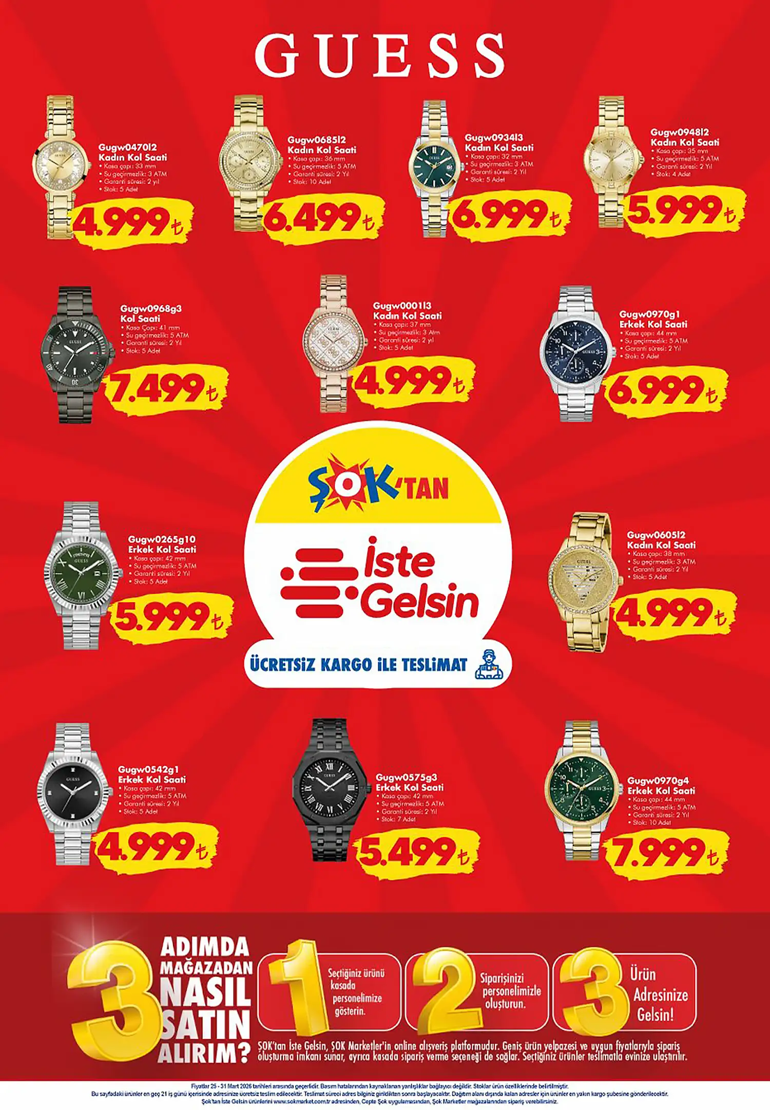 ŞOK aktüel 25 Mart 2026 katalog gorseli 7