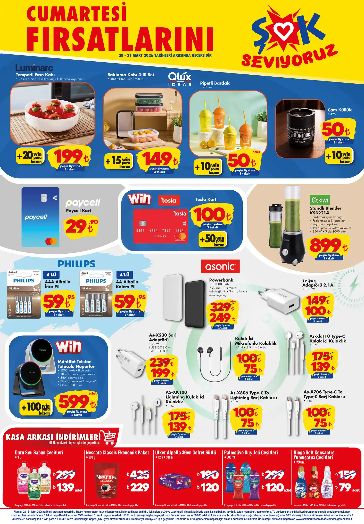ŞOK 28 Mart 2026 Aktüel Ürünler Kataloğu ŞOK aktüel 28 Mart 2026 katalog gorseli 3