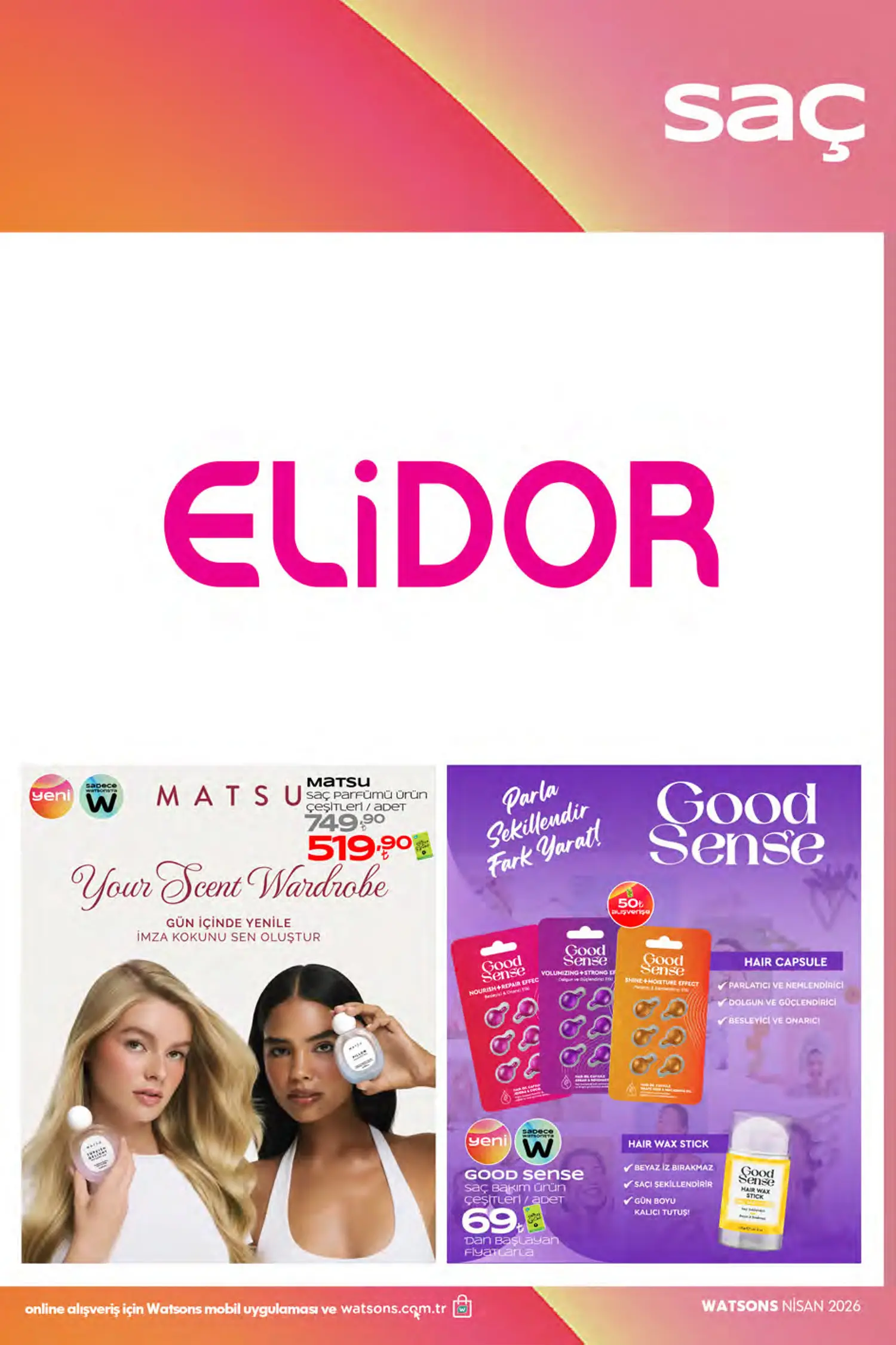 Watsons Nisan 2026 Kataloğu – 4. Aktüel Katalog Watsons aktüel ürünler kataloğu katalog gorseli 32