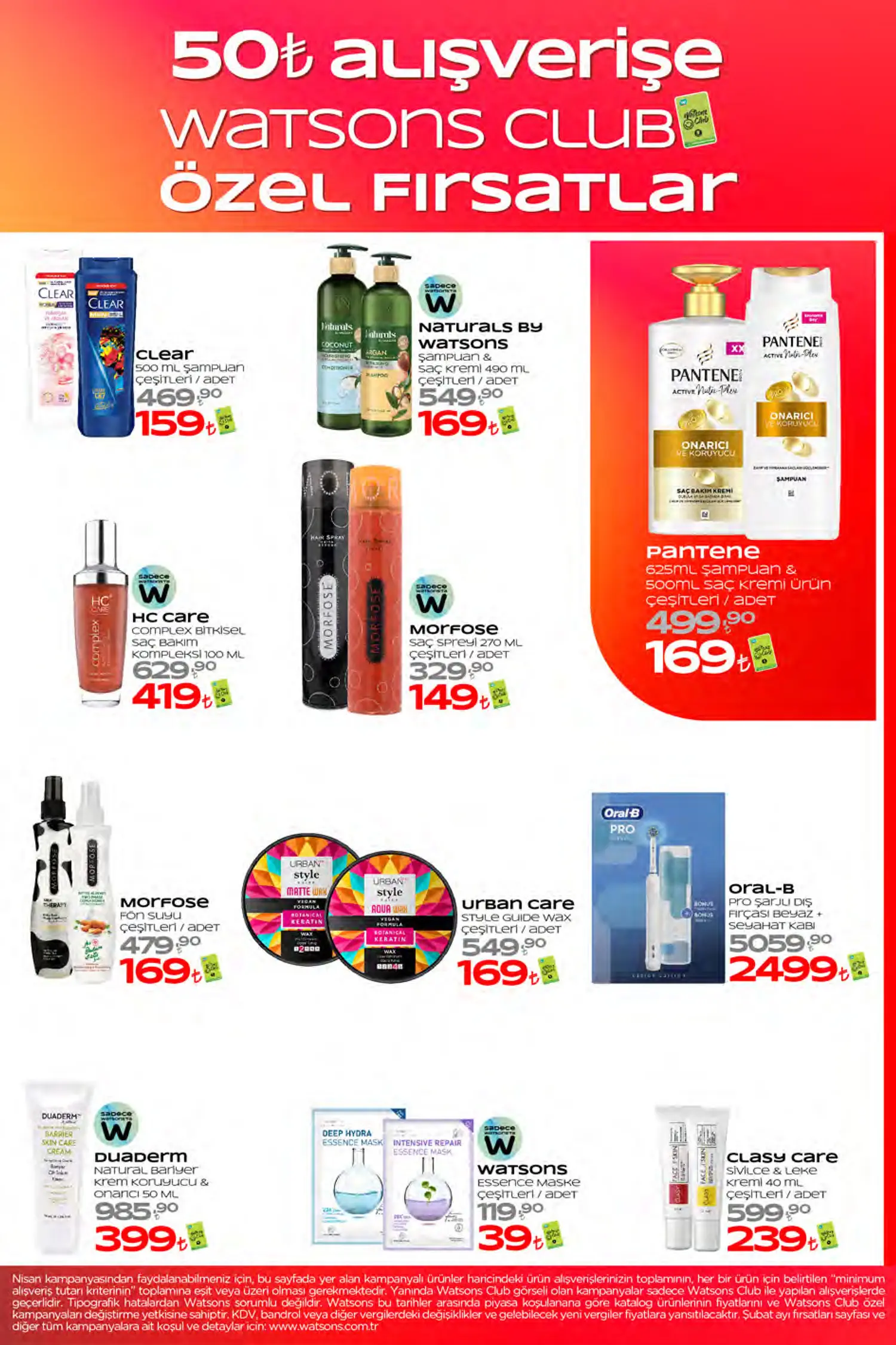 Watsons Nisan 2026 Kataloğu – 4. Aktüel Katalog Watsons aktüel ürünler kataloğu katalog gorseli 6