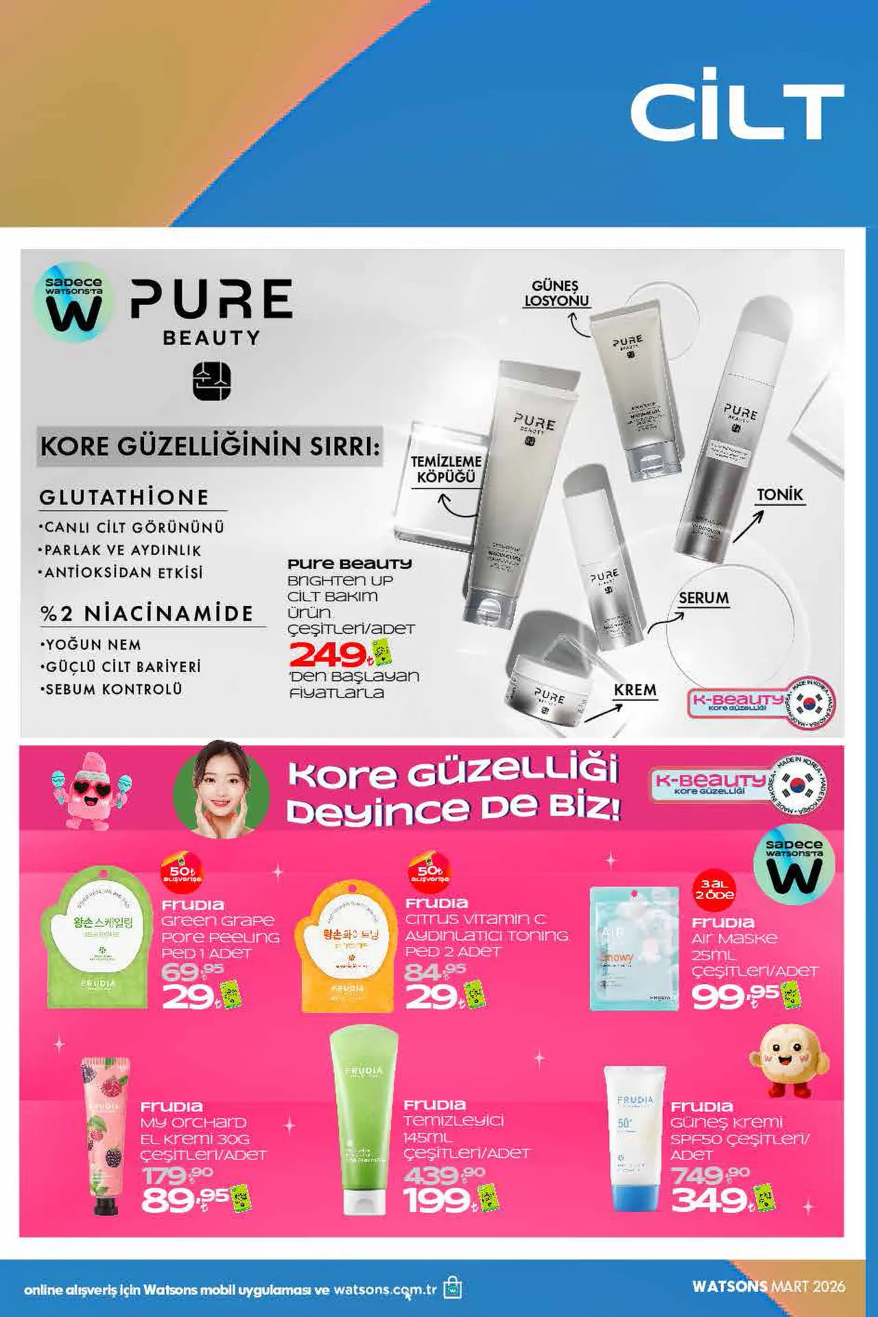 Watsons Mart 2026 Kataloğu – 3. Aktüel Katalog