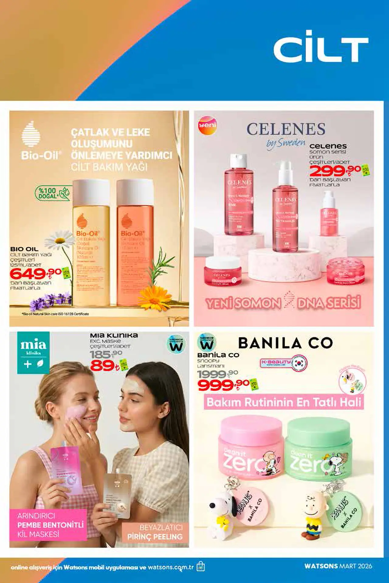 Watsons Mart 2026 Kataloğu – 3. Aktüel Katalog