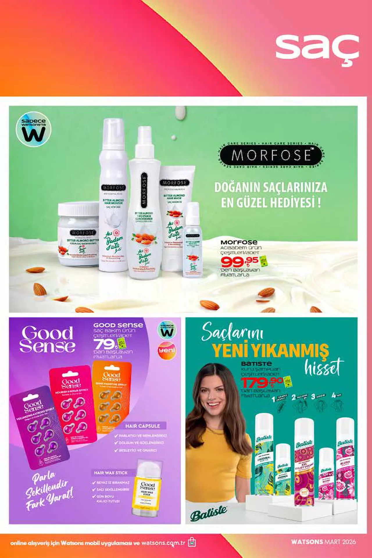 Watsons Mart 2026 Kataloğu – 3. Aktüel Katalog