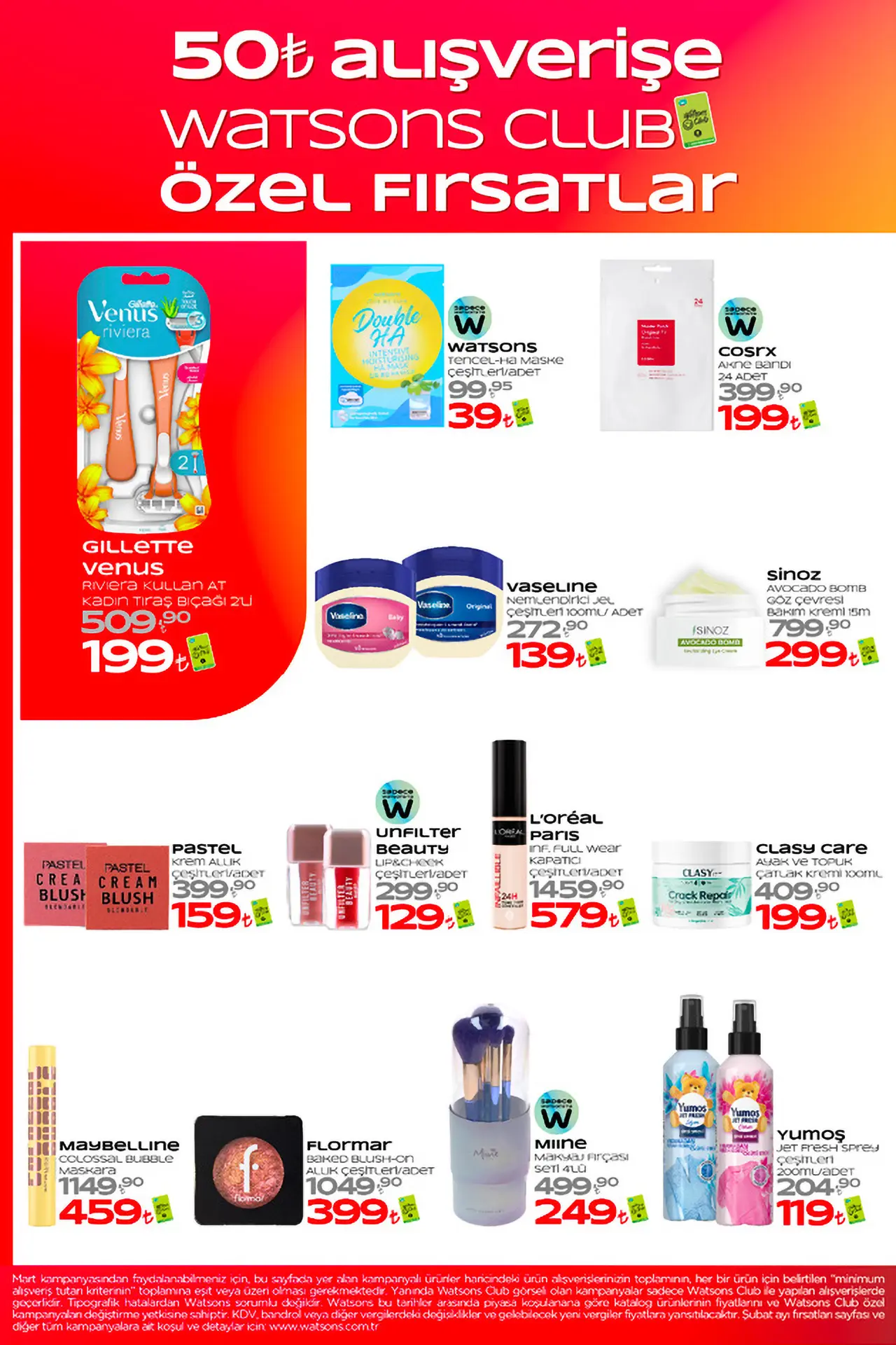 Watsons Mart 2026 Kataloğu – 3. Aktüel Katalog