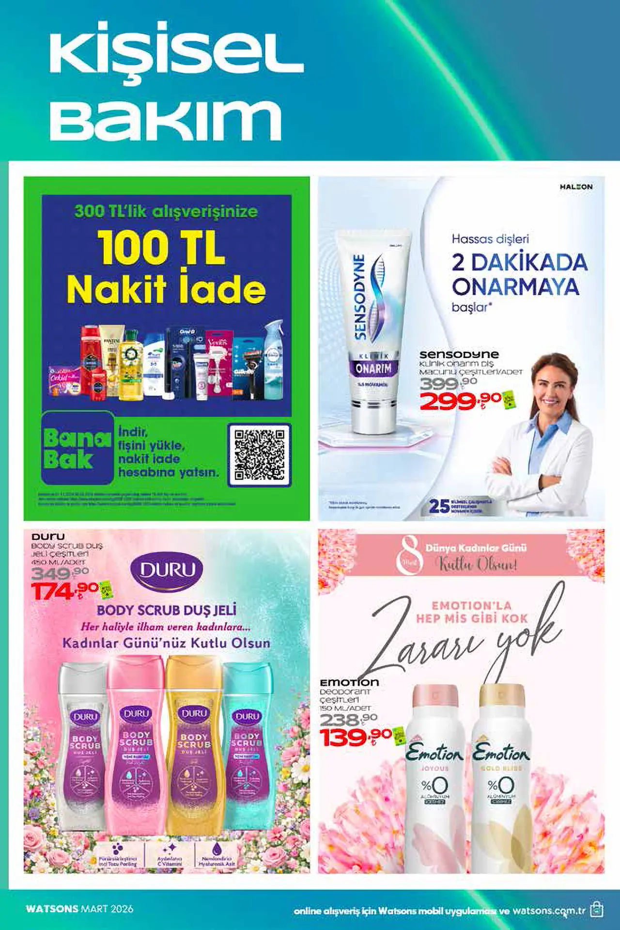 Watsons Mart 2026 Kataloğu – 3. Aktüel Katalog