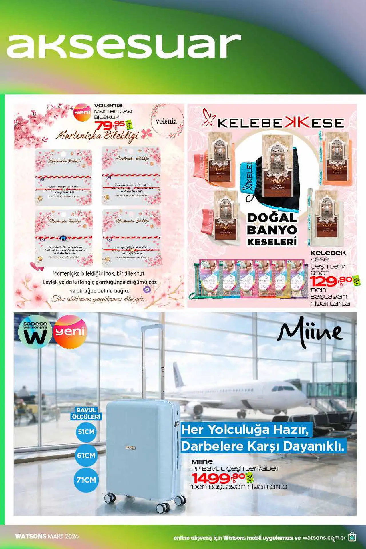 Watsons Mart 2026 Kataloğu – 3. Aktüel Katalog