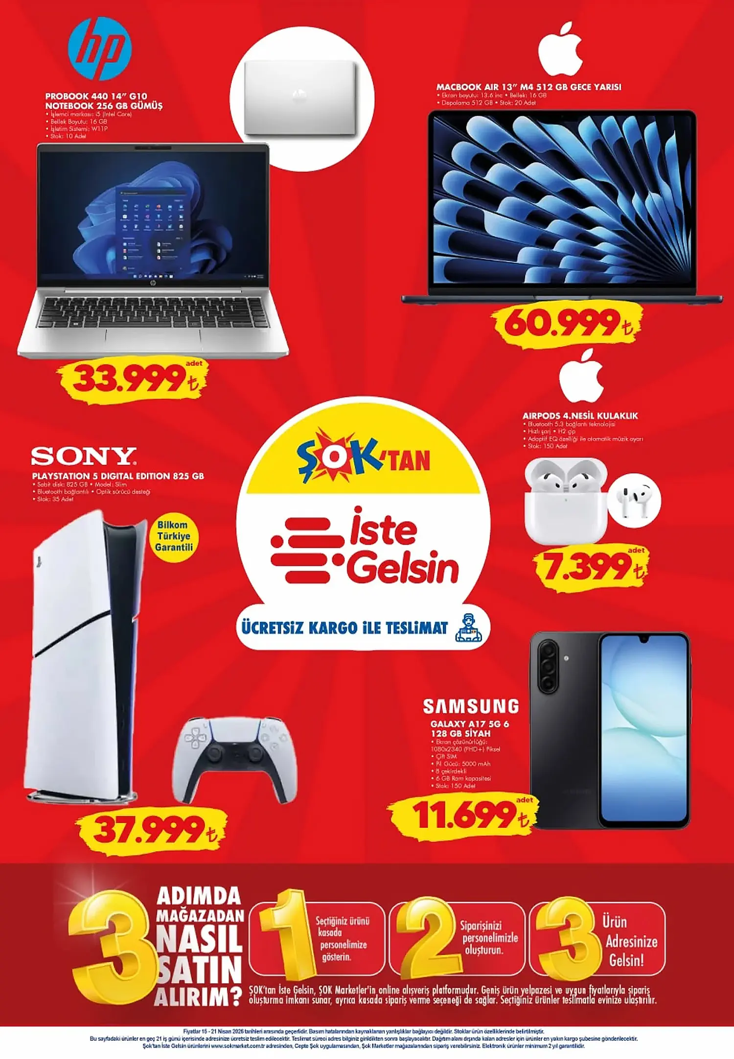 ŞOK 15 Nisan 2026 Aktüel Ürünler Kataloğu ŞOK aktüel 15 Nisan 2026 katalog gorseli 9