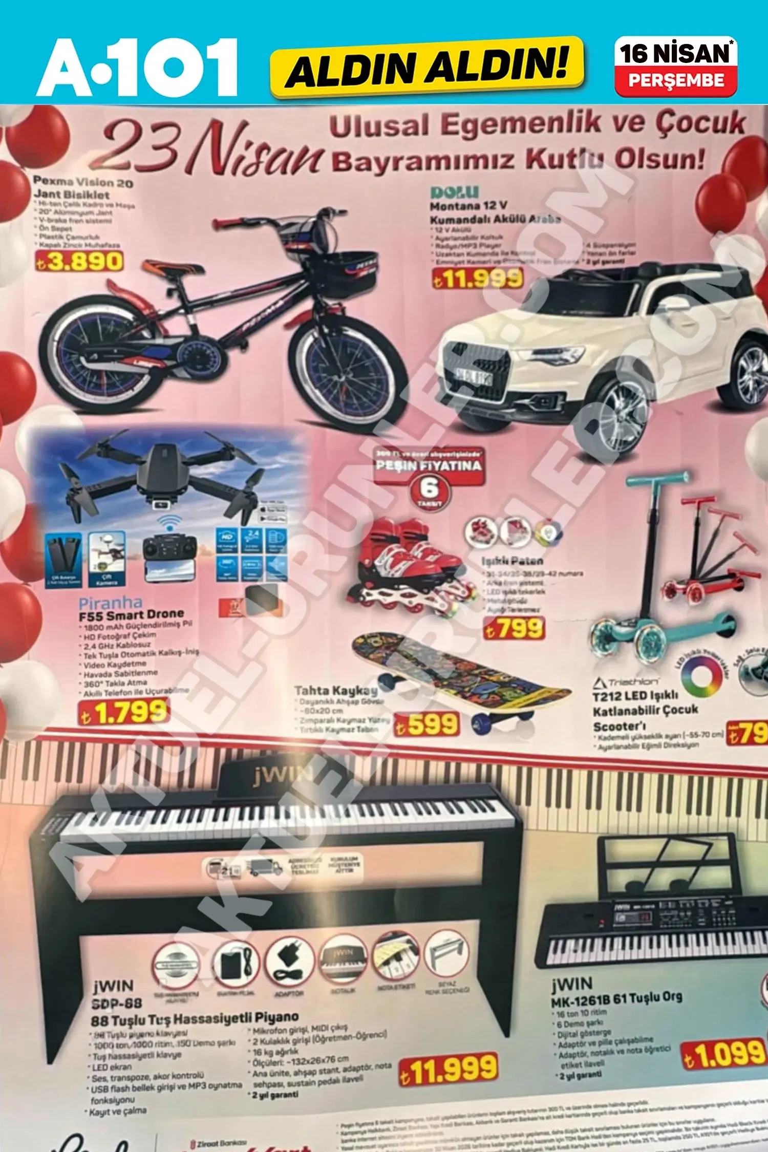 A101 aktüel 16 Nisan 2026 katalog gorseli 4