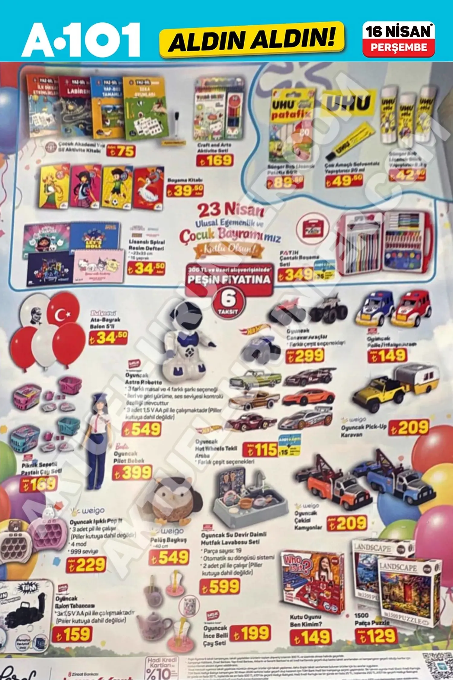 A101 aktüel 16 Nisan 2026 katalog gorseli 9