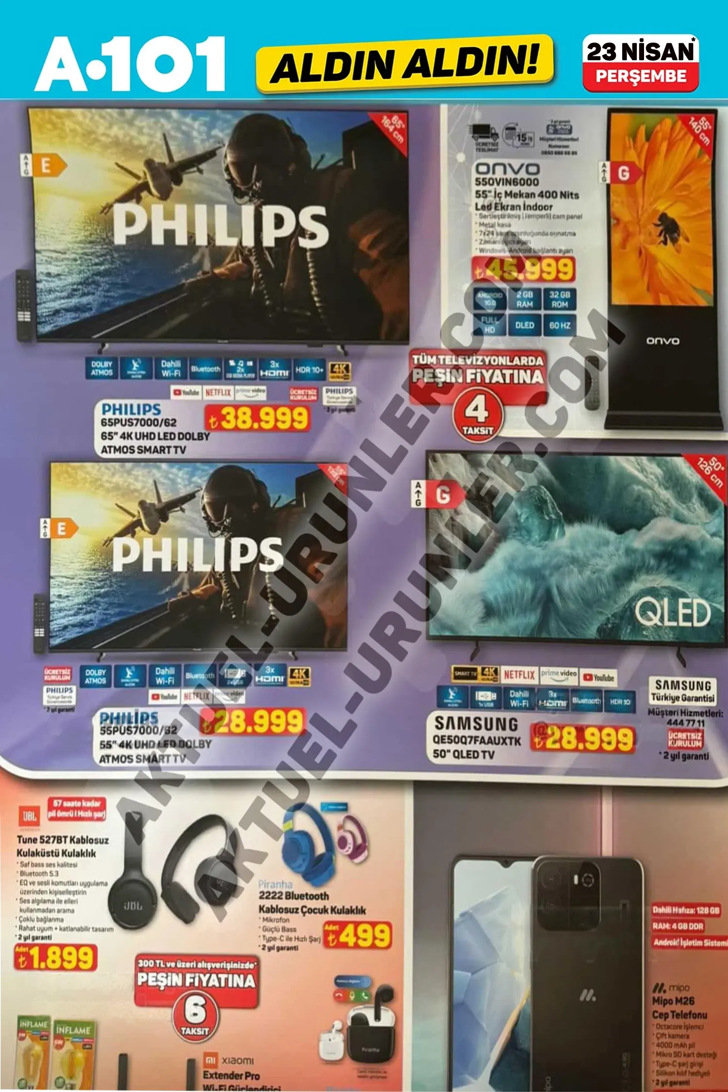 A101 23 Nisan 2026 Aktüel Ürünler Kataloğu A101 aktüel 23 Nisan 2026 katalog gorseli 2