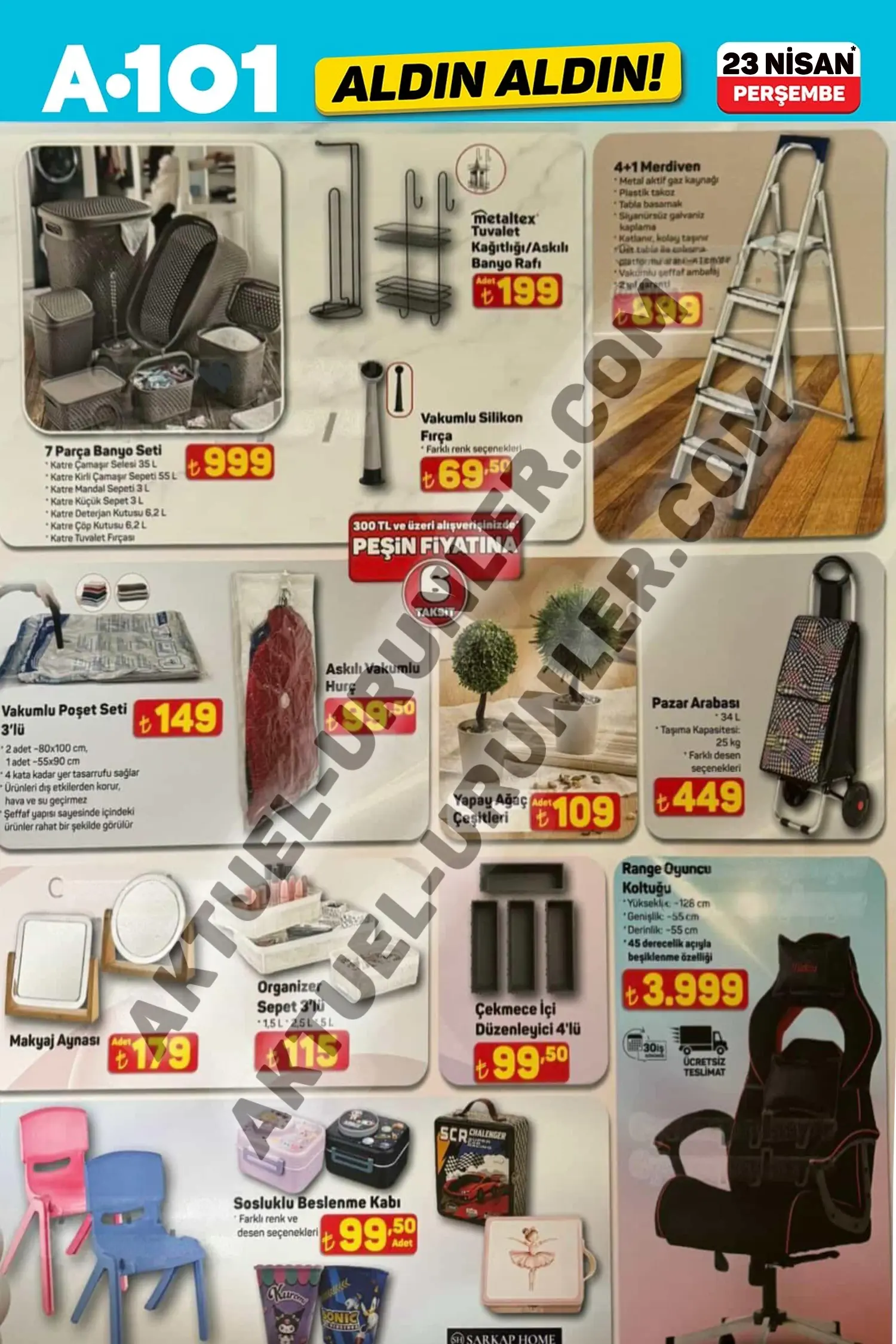 A101 23 Nisan 2026 Aktüel Ürünler Kataloğu A101 aktüel 23 Nisan 2026 katalog gorseli 7