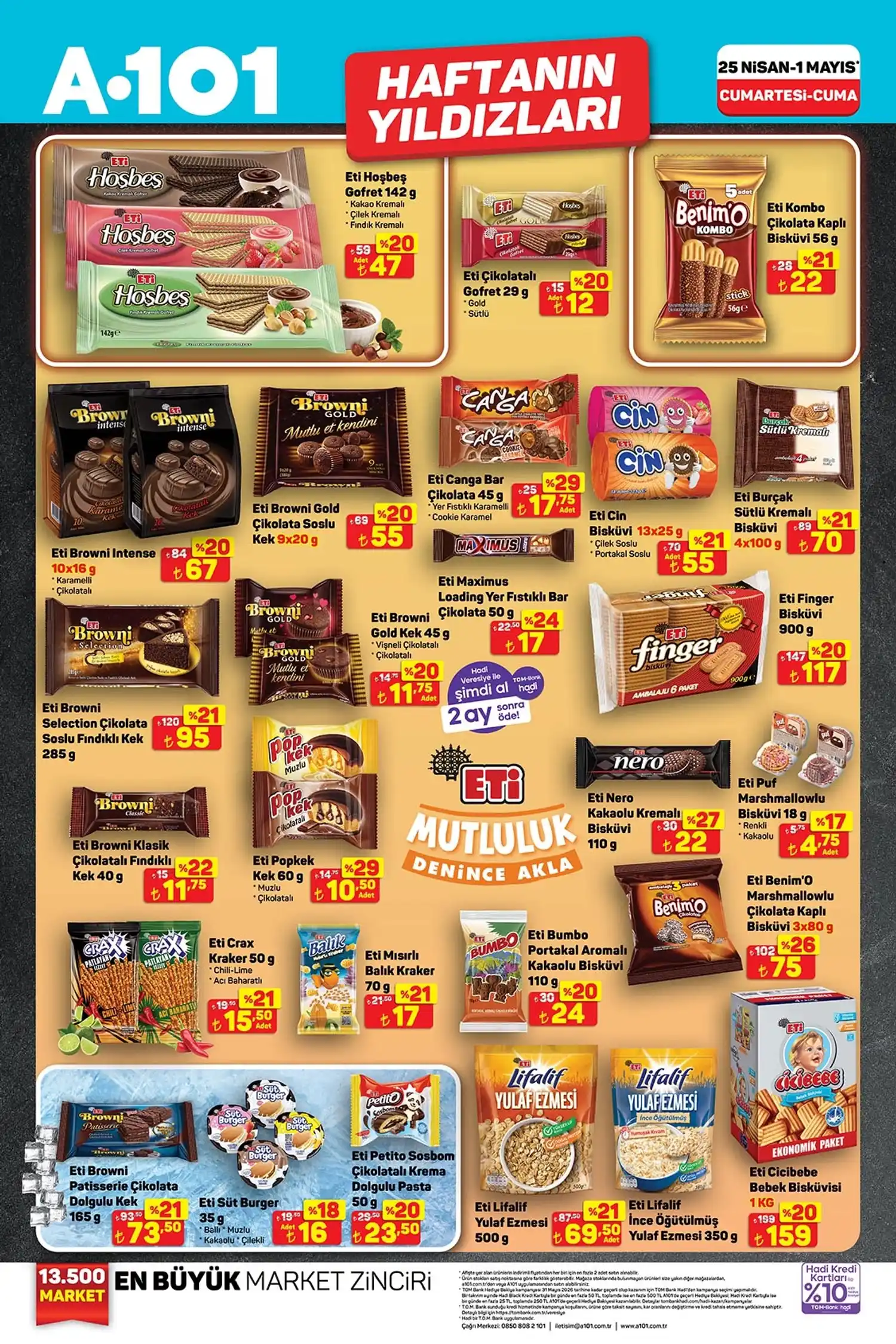 A101 aktüel 25 Nisan 2026 katalog gorseli 3
